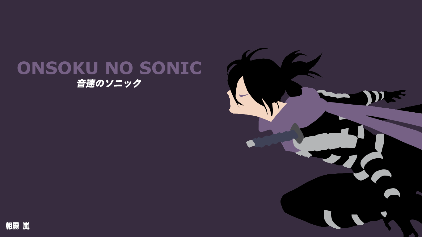 One Punch Man Sonic One Punch Man Anime Purple Background 1366x768