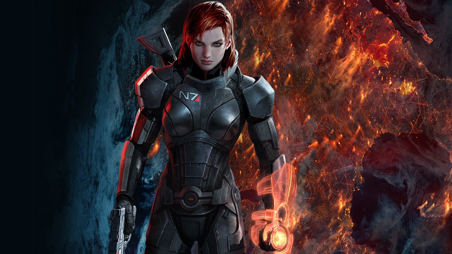 Bionics Women Mass Effect Jane Shepard 1920x1080
