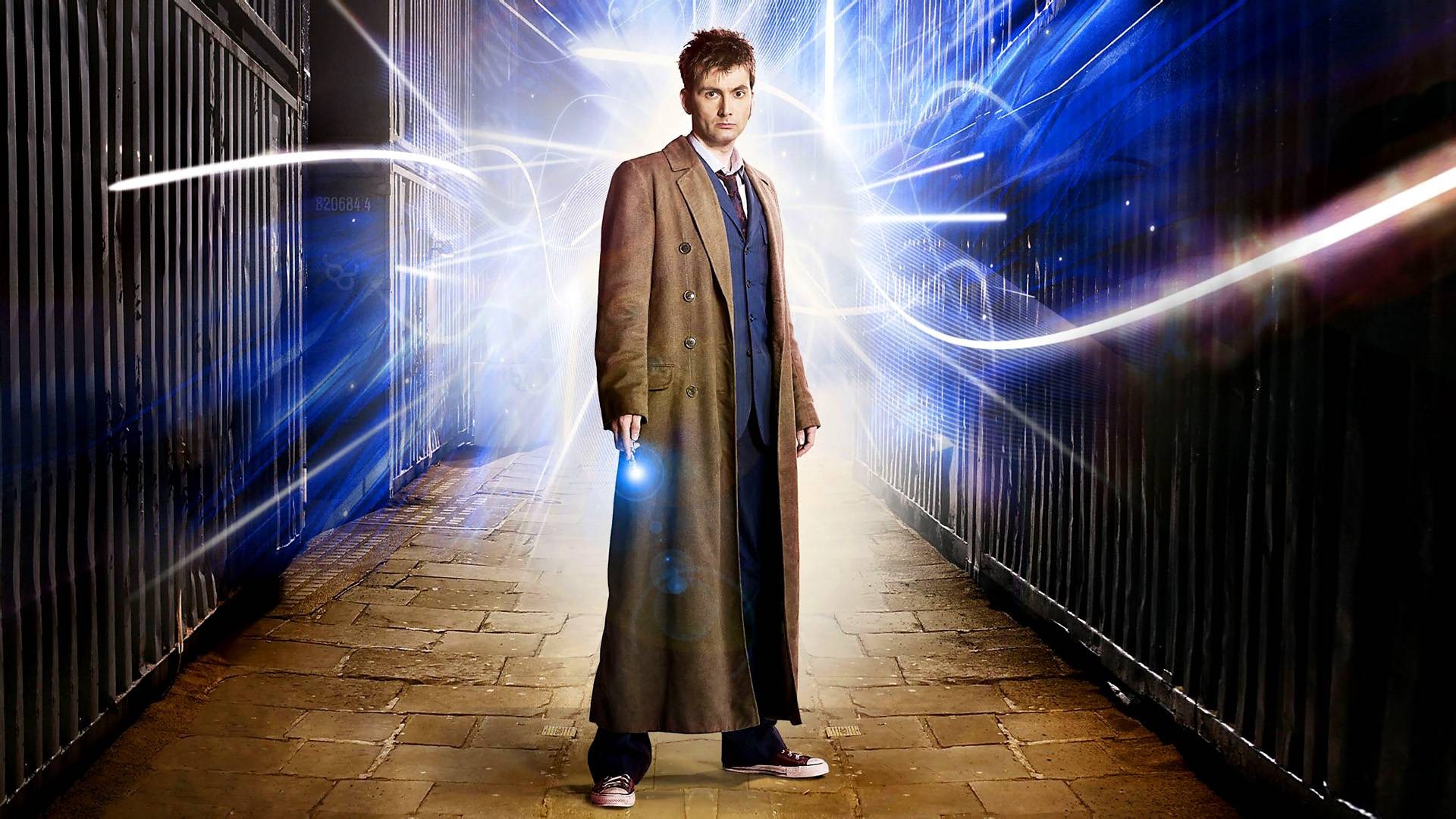 Doctor Who The Doctor TARDiS David Tennant Tenth Doctor 1920x1080