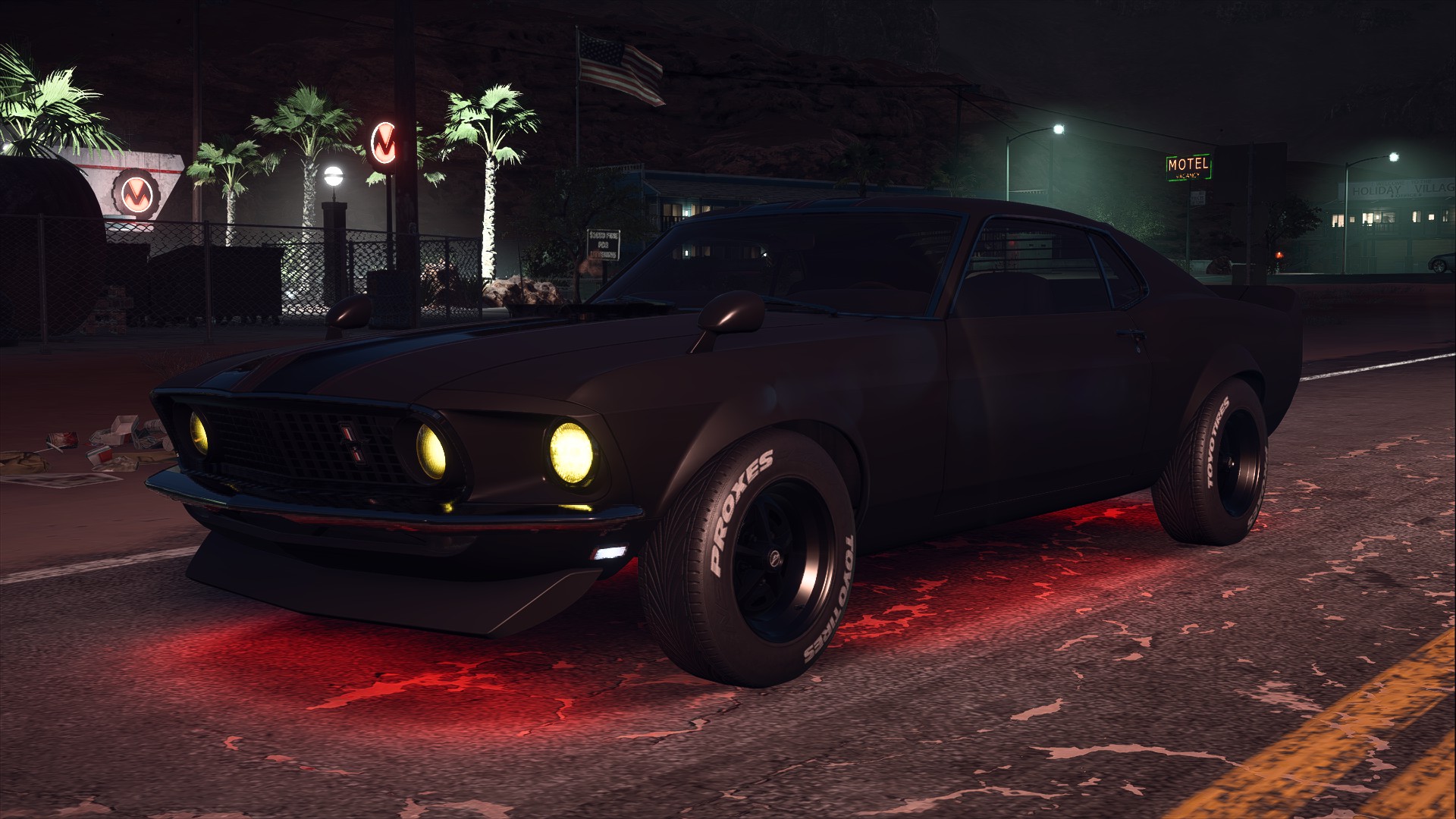 Need For Speed Payback Mustang Boss 302 Car Video Game Art 1920x1080