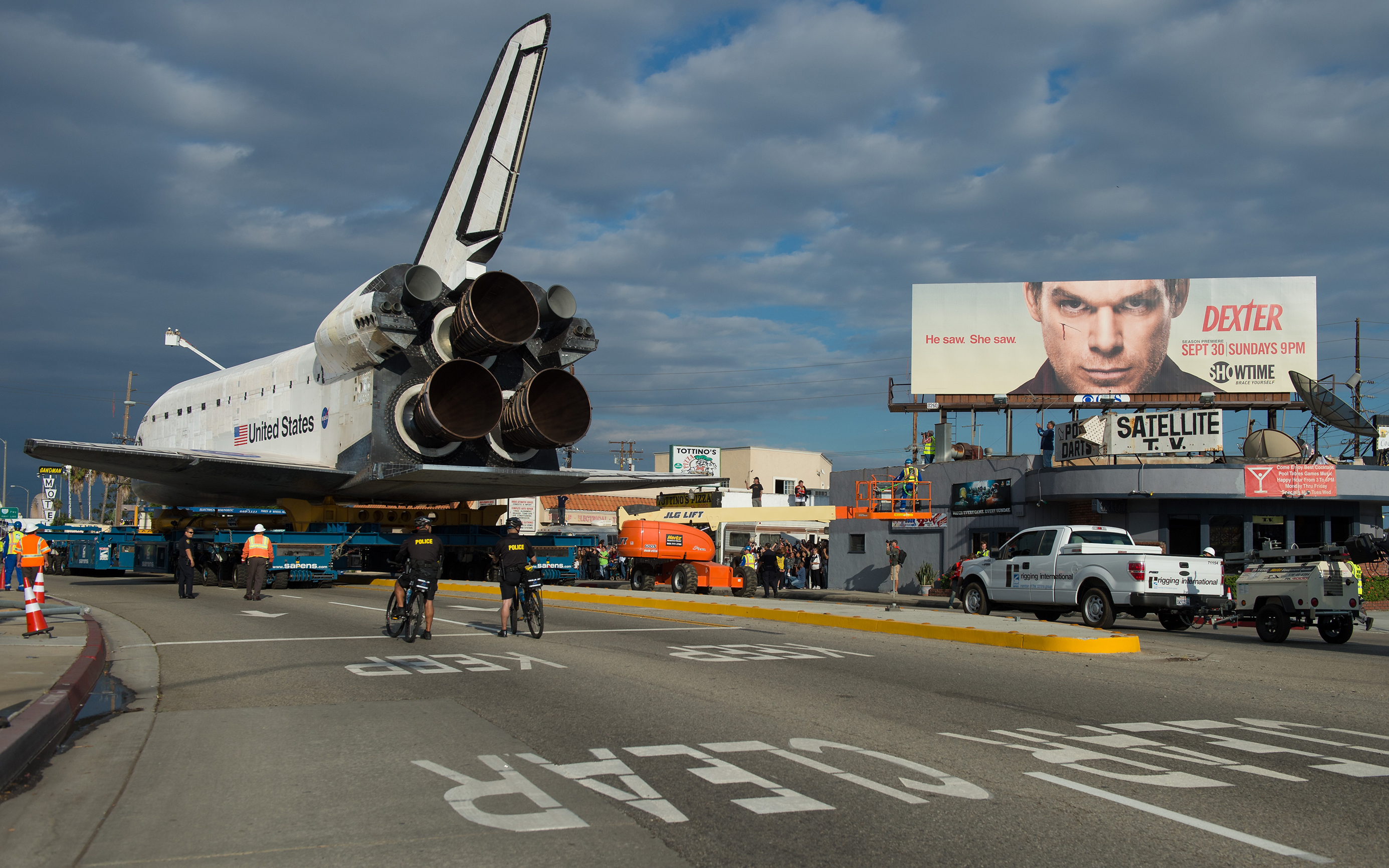 Shuttle Airplane NASA Space Shuttle 2771x1732