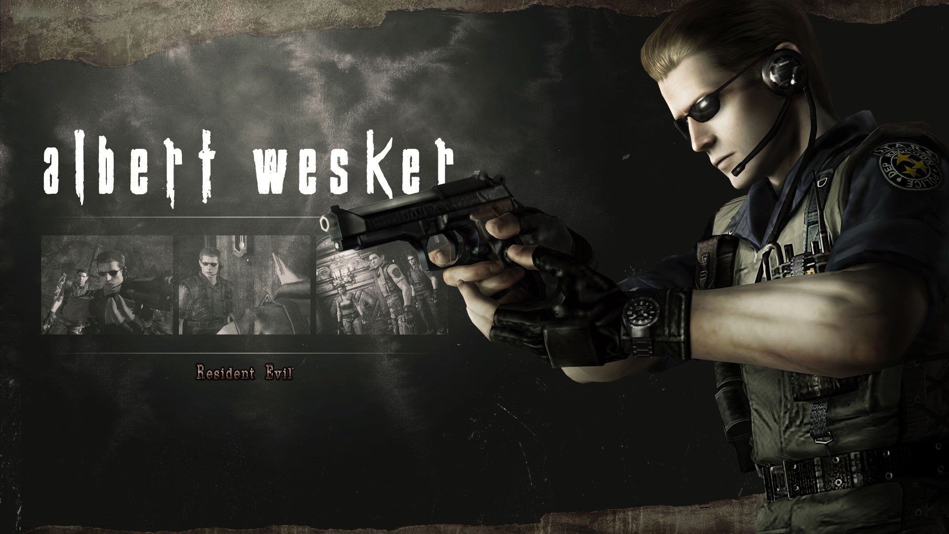 Resident Evil Video Games Albert Wesker 1920x1080
