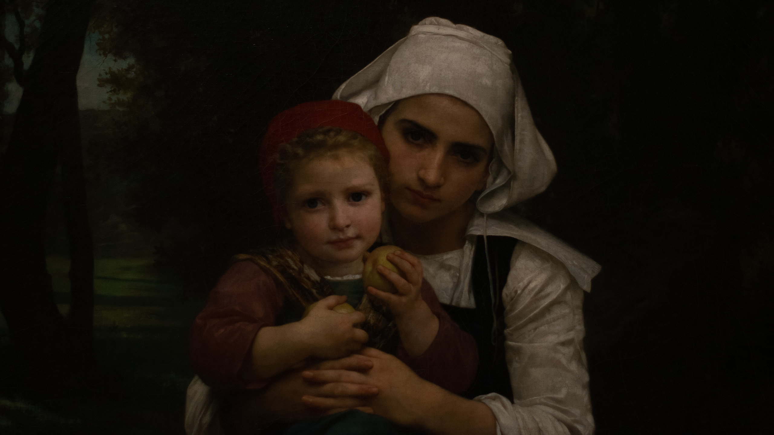 William Bouguereau Pastoral Oil Painting 2560x1440