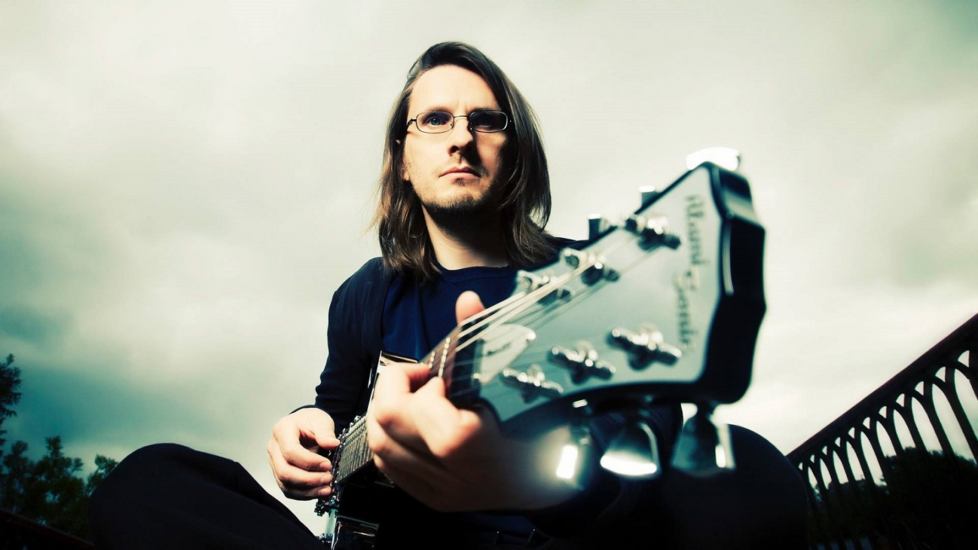 Steven Wilson Guitarist Musician Singer Guitar Men Low Angle 1422x800