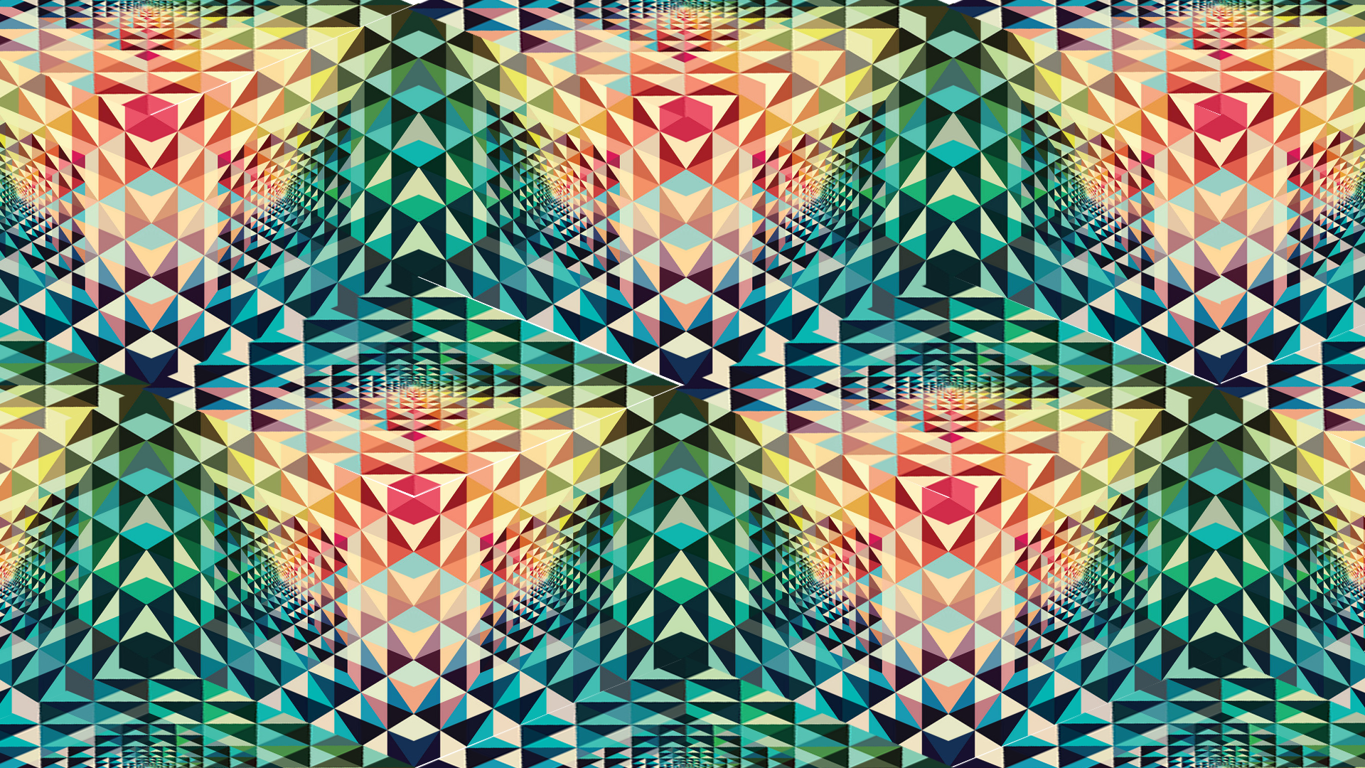 Geometry Pattern Abstract Symmetry Andy Gilmore 1920x1080