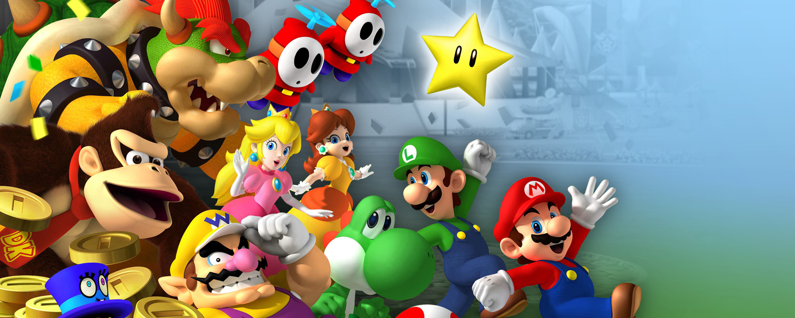 Video Game Mario Party 8 2560x1024