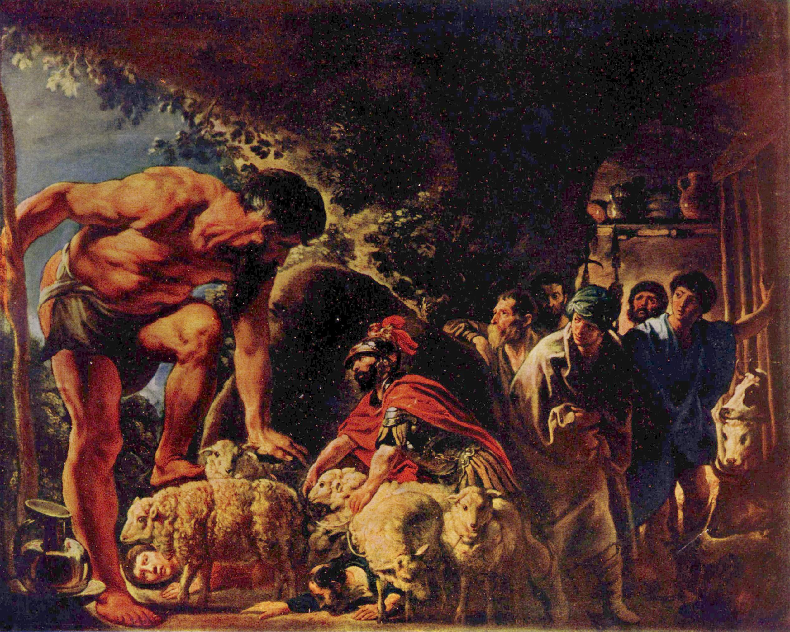 Oil Painting Odysseus Artwork 2536x2030