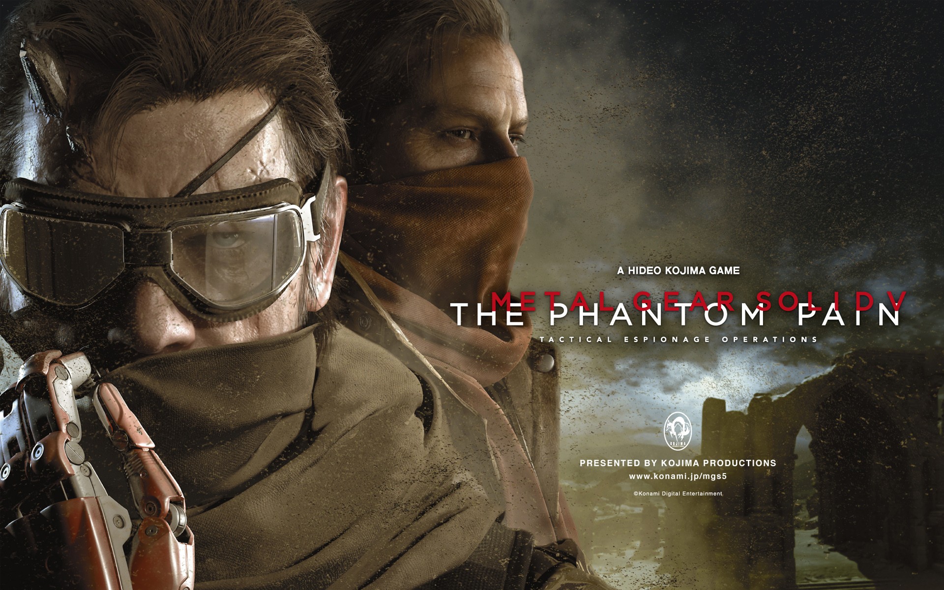 Metal Gear Solid V The Phantom Pain Video Games Venom Snake Revolver Ocelot Metal Gear Solid 1920x1200