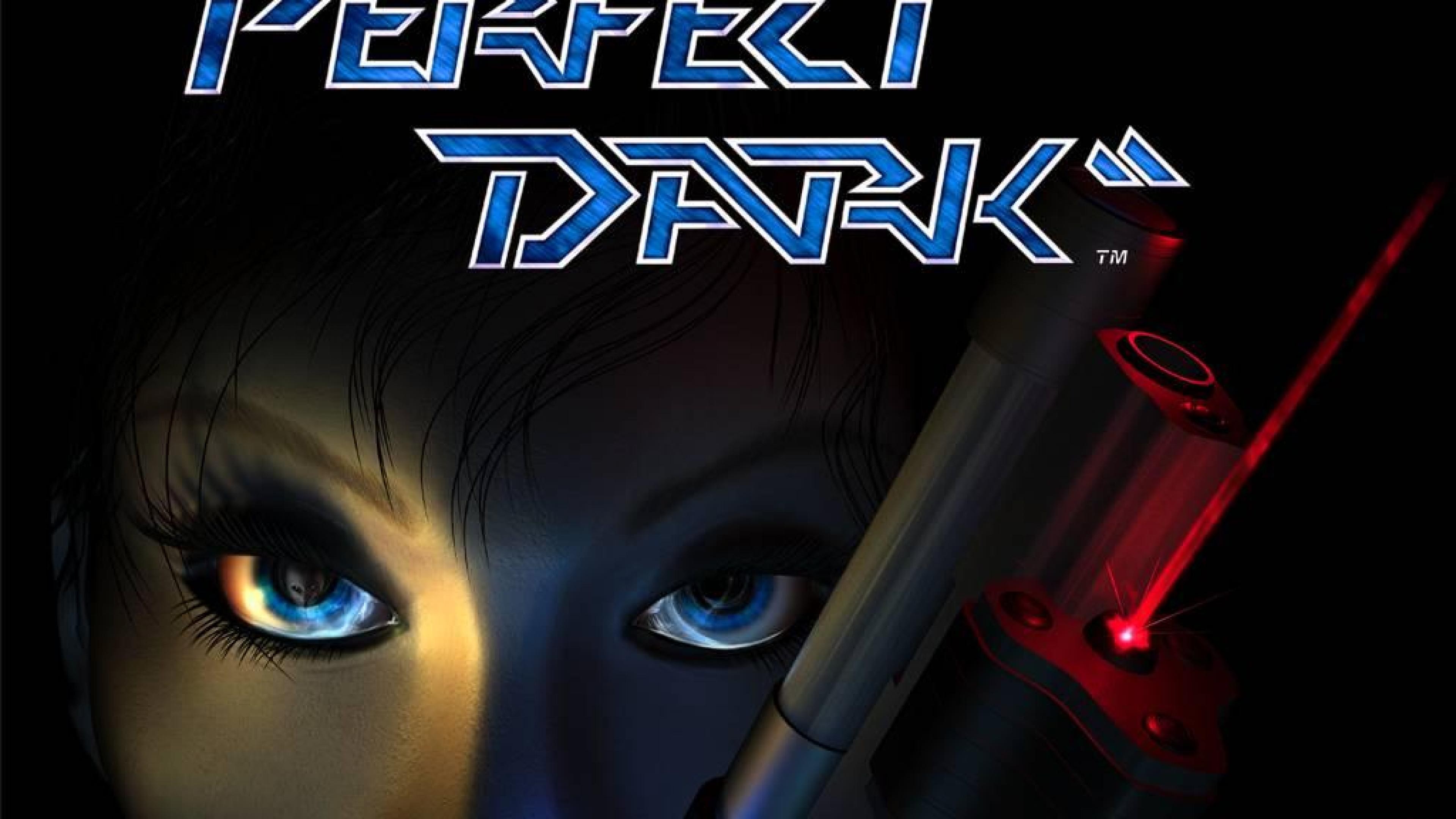 Perfect Dark Joanna Dark Gun Nintendo 64 Blue Eyes Girls With Guns 3840x2160