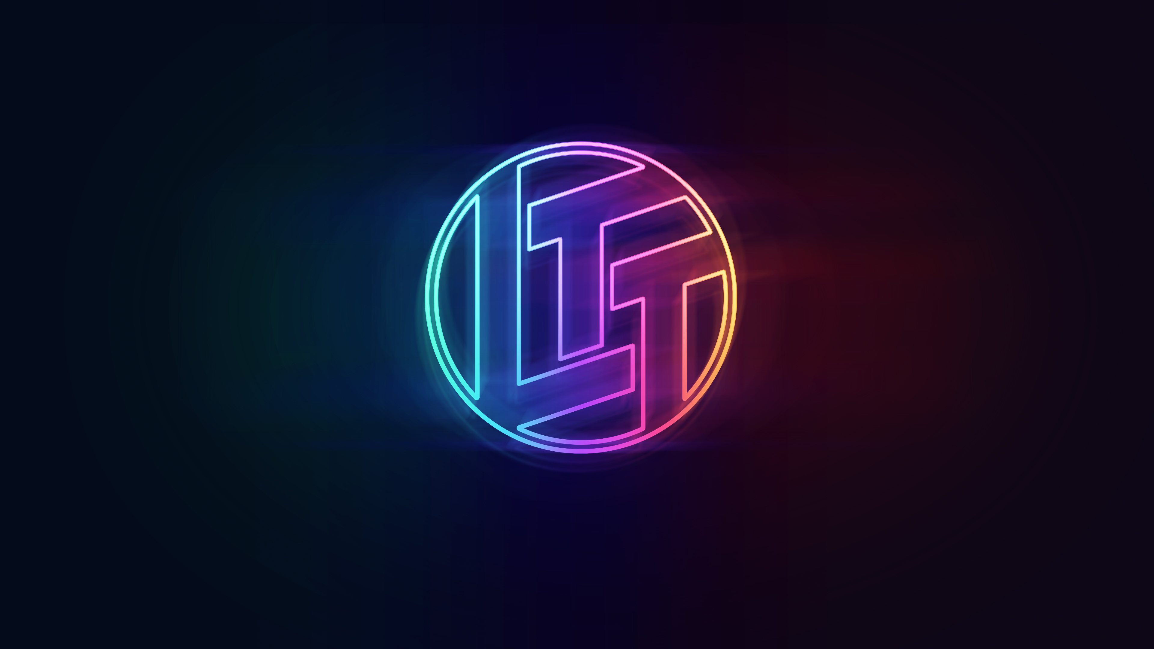 Ltt Linus Tech Tips RGB Colorful 4K Logo 3840x2160