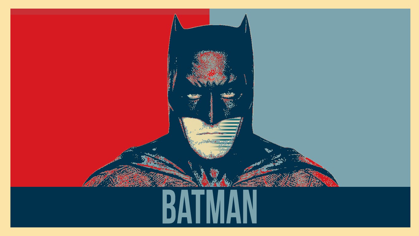 Batman Justice League Poster DC Comics Hope Posters 1366x768