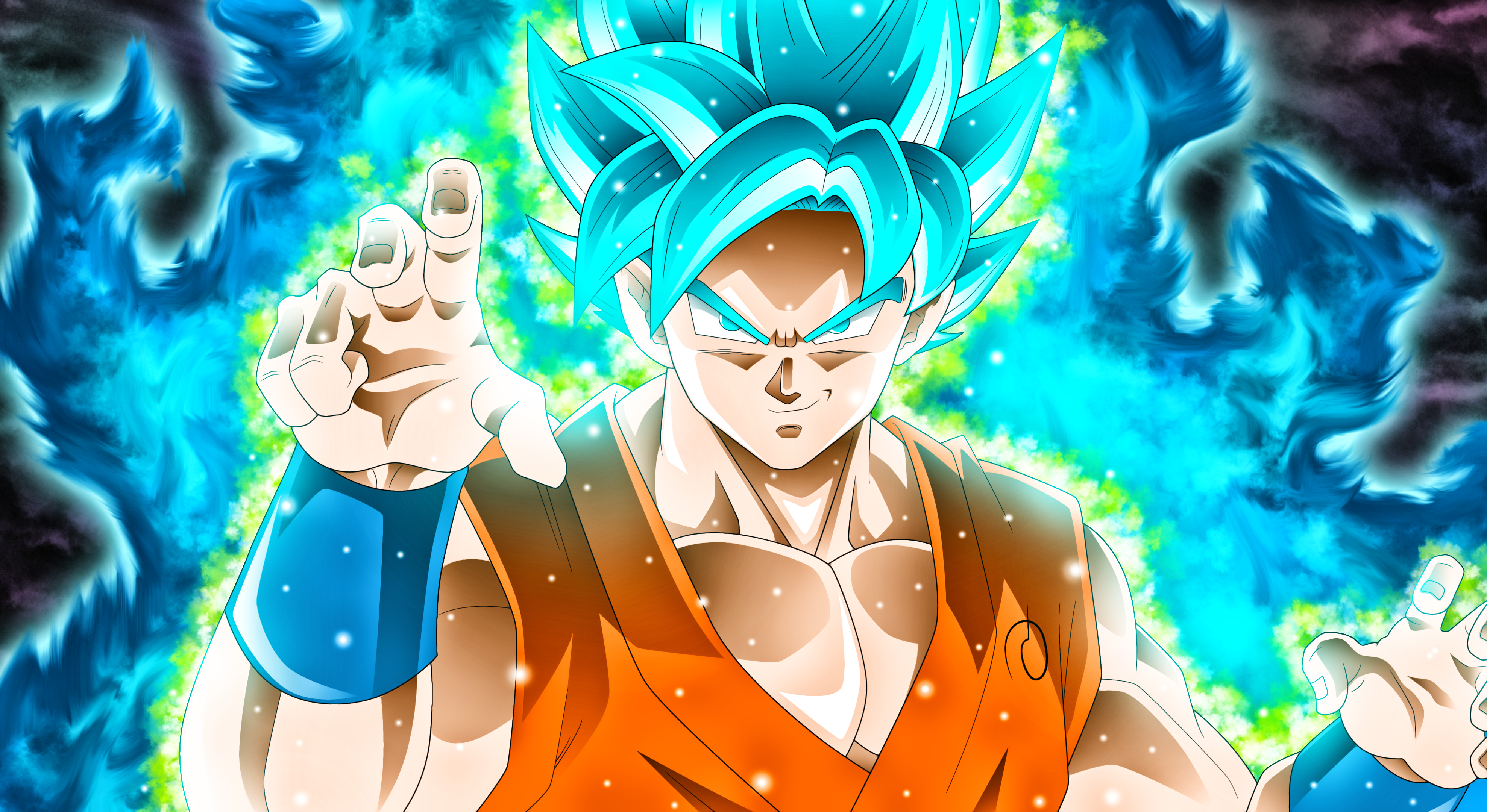Dragon Ball Super Son Goku Super Saiyajin Blue Super Saiyan Blue Dragon Ball 3954x2160