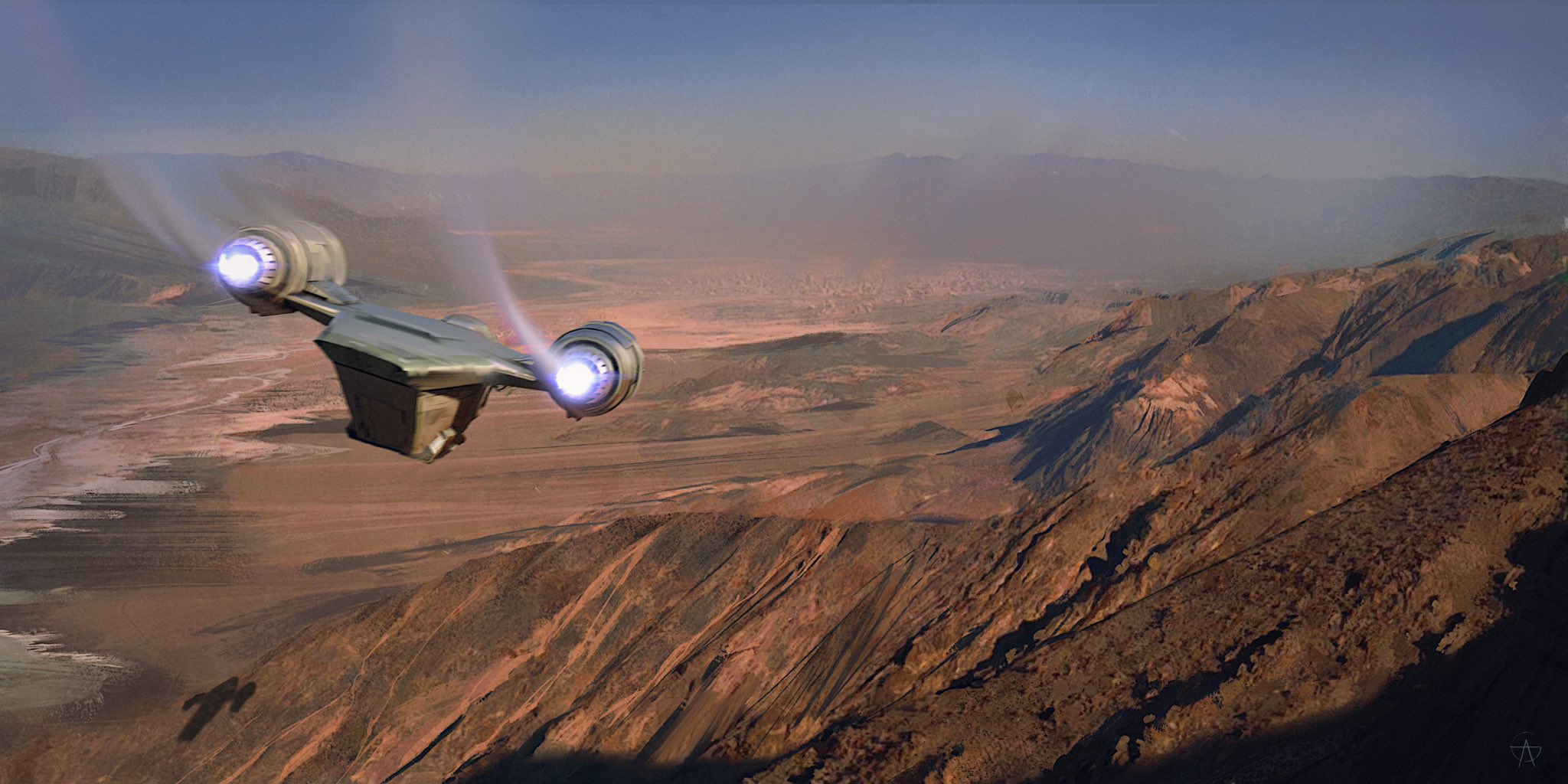 The Mandalorian Star Wars Tv Series Tatooine Science Fiction 2048x1024