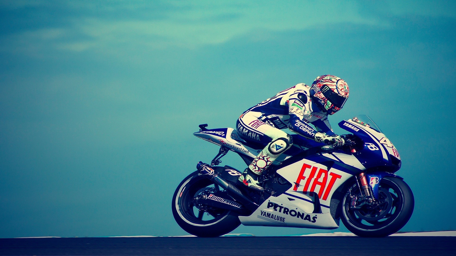 Racing Motorcycle Valentino Rossi 1920x1080
