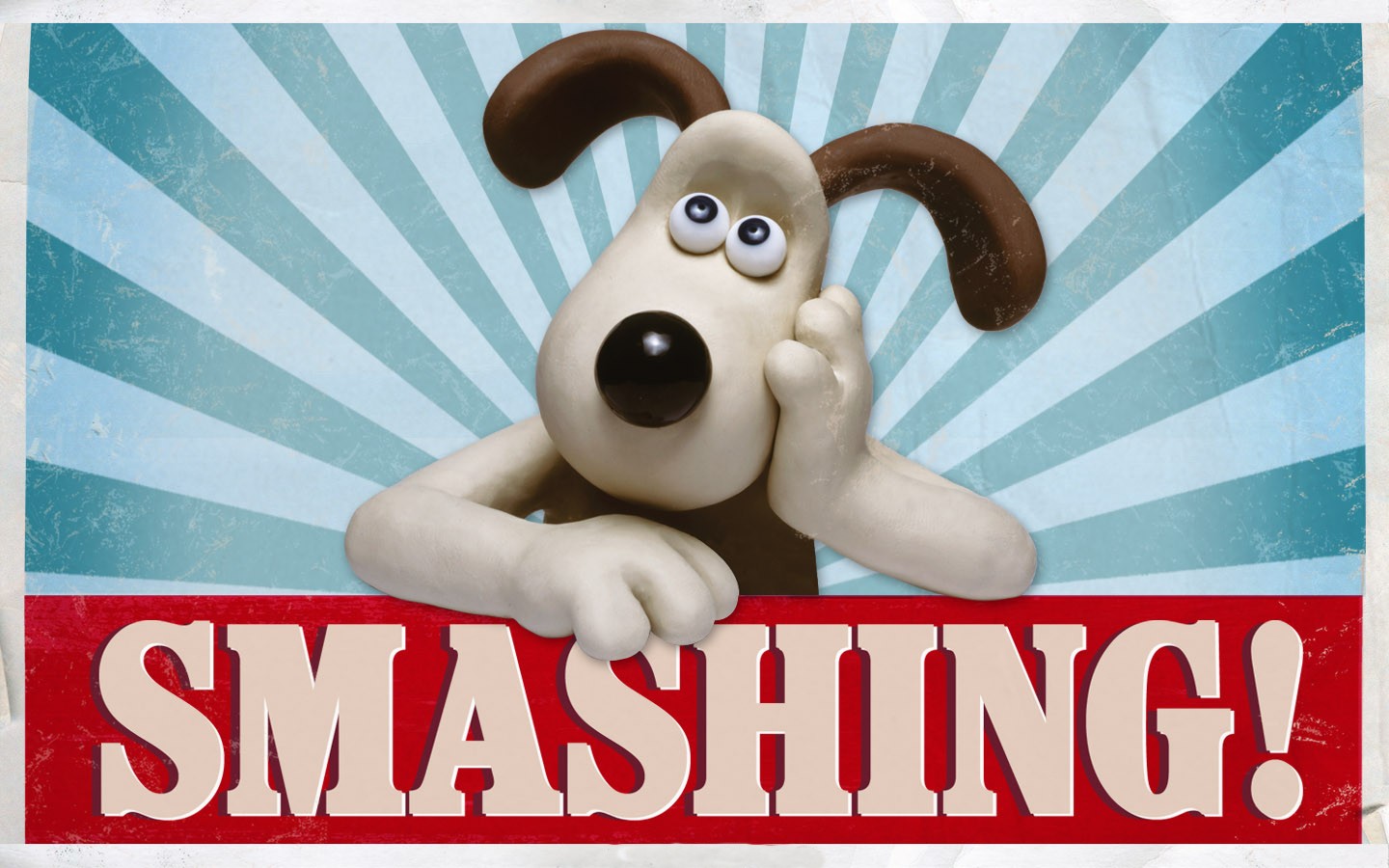 Artwork Cartoon Wallace And Gromit Animation Typography 1440x900