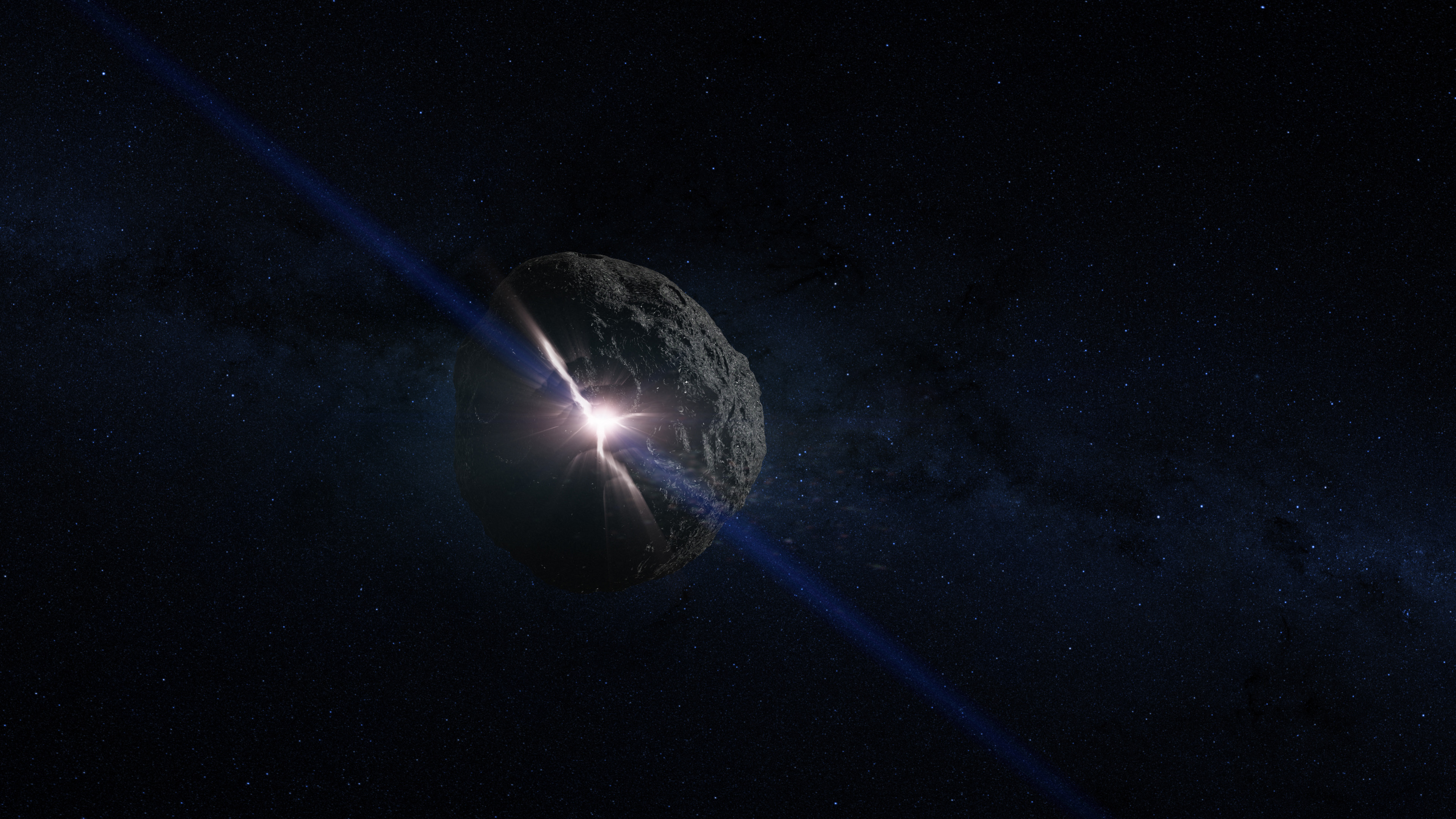 Sci Fi Asteroid 3840x2160