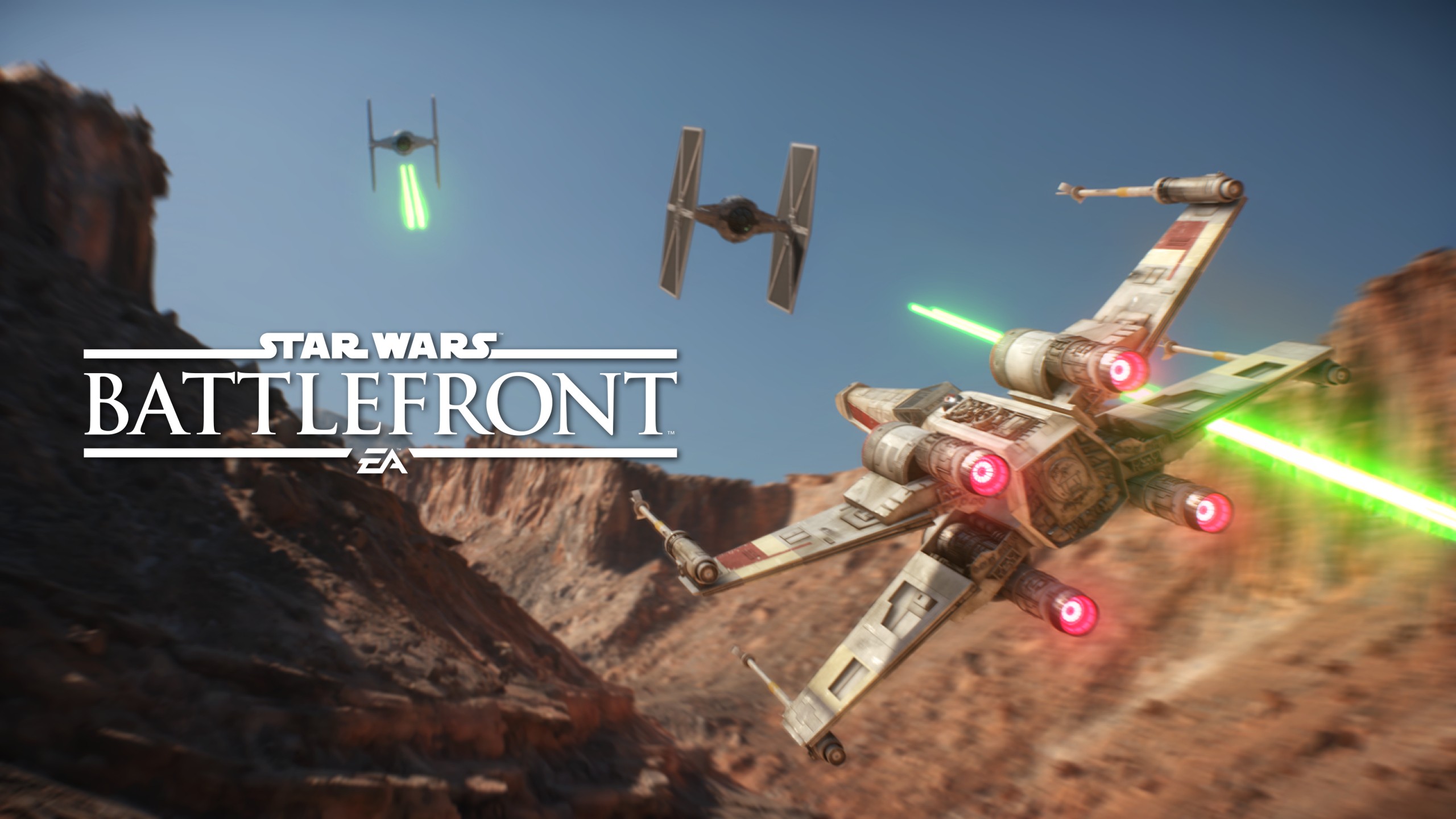 Star Wars Battlefront EA EA Games PC Gaming Video Games Logo Text 2560x1440