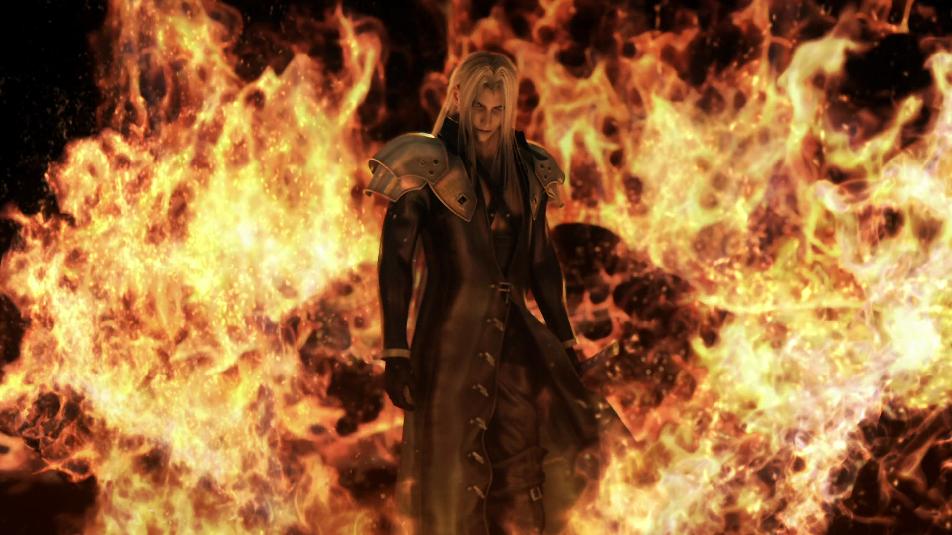 Movies Final Fantasy Fire Final Fantasy Vii Sephiroth 1920x1080