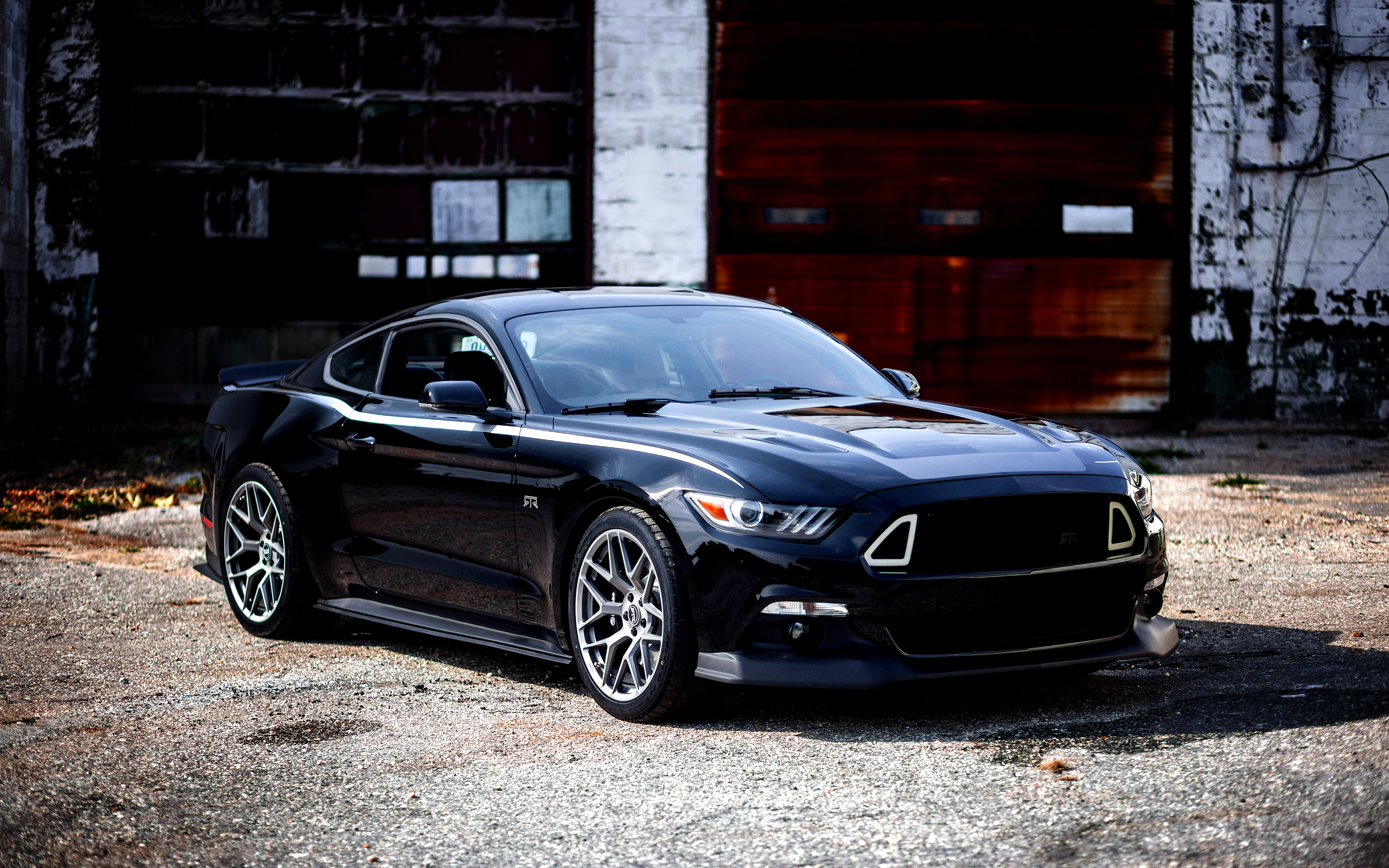 Ford Mustang RTR Ford Mustang Ford Car Vehicle Blue Car Muscle Car 2560x1600