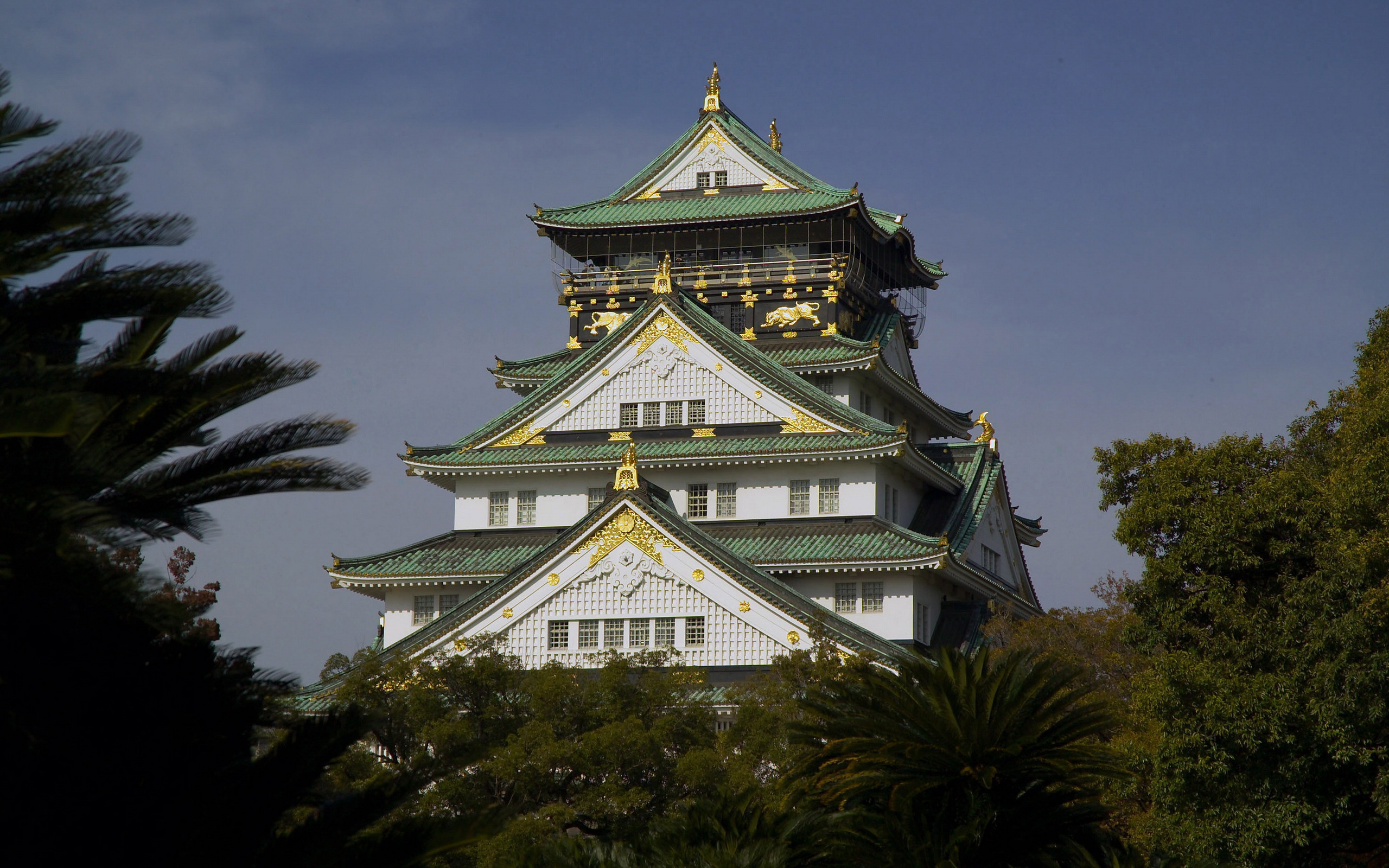 Man Made Osaka Castle 2560x1600