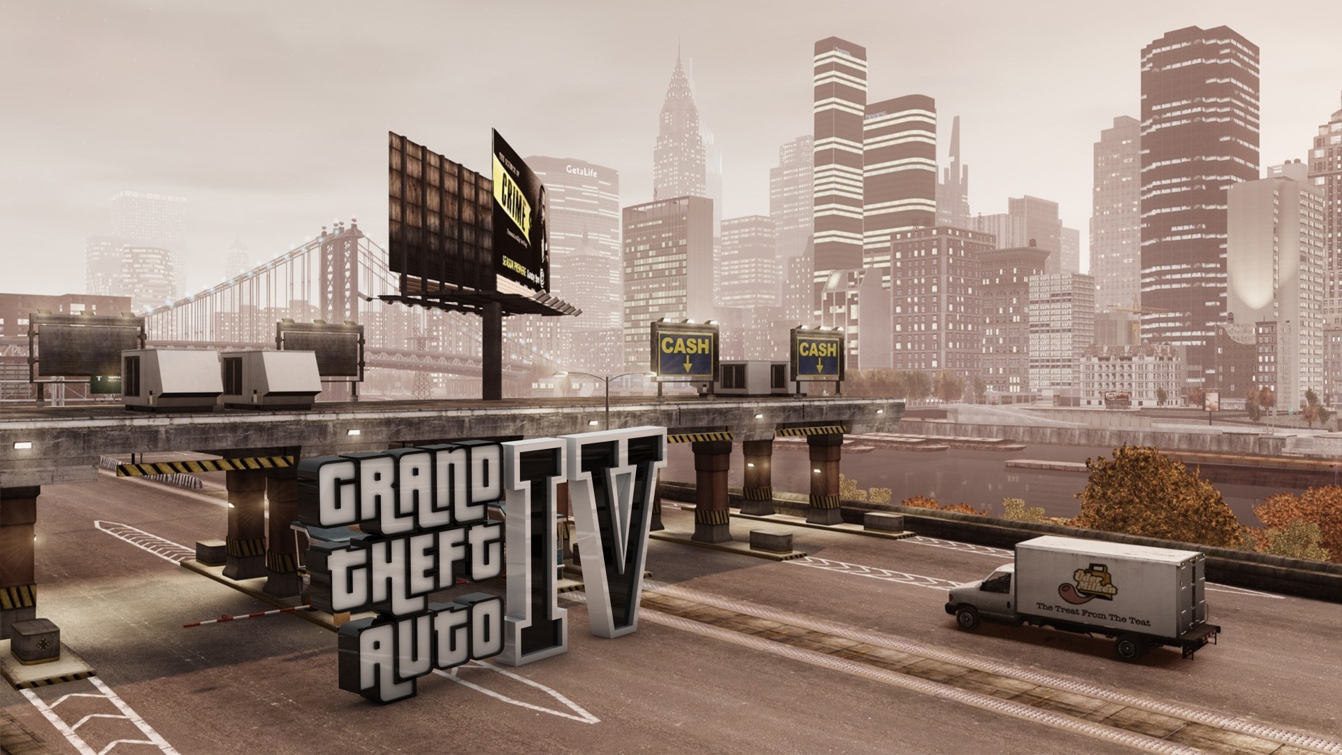 Grand Theft Auto IV Video Games Video Game Art Cityscape PC Gaming 1920x1080