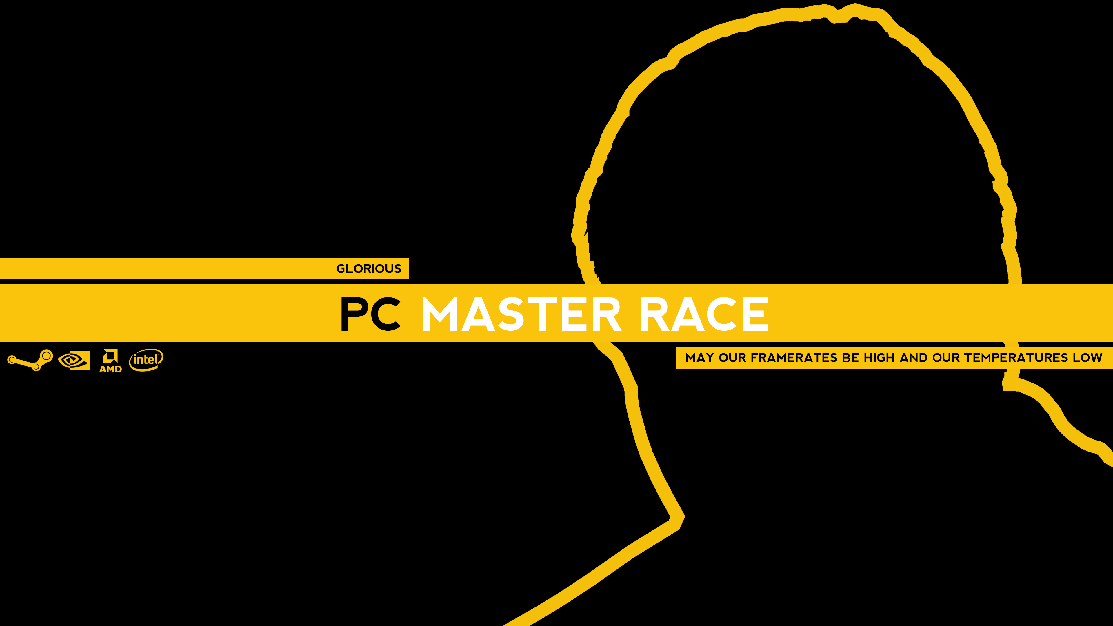 Nvidia AMD PC Gaming Master Race Steam Software Intel 3840x2160