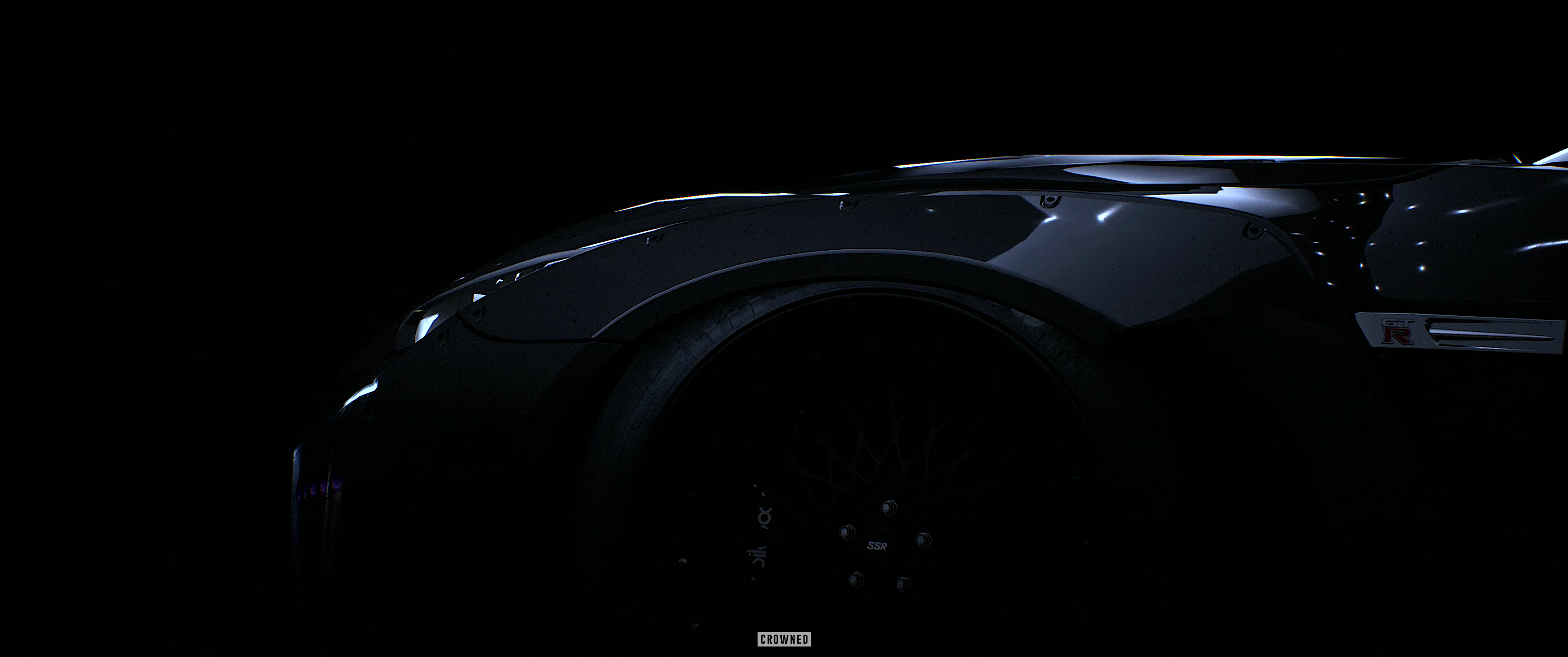 CROWNED Need For Speed Nissan GTR 3440x1442