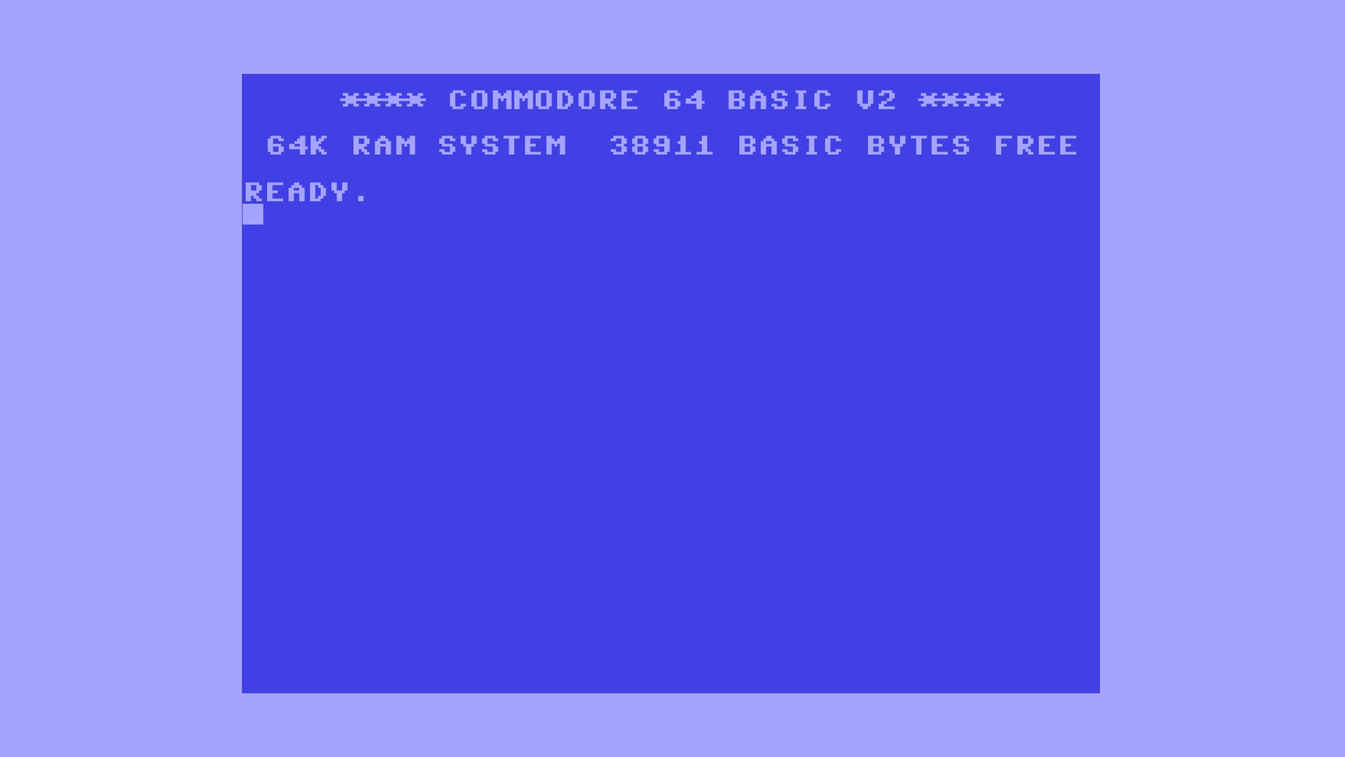 Vintage Commodore 64 Computer Numbers 1920x1080