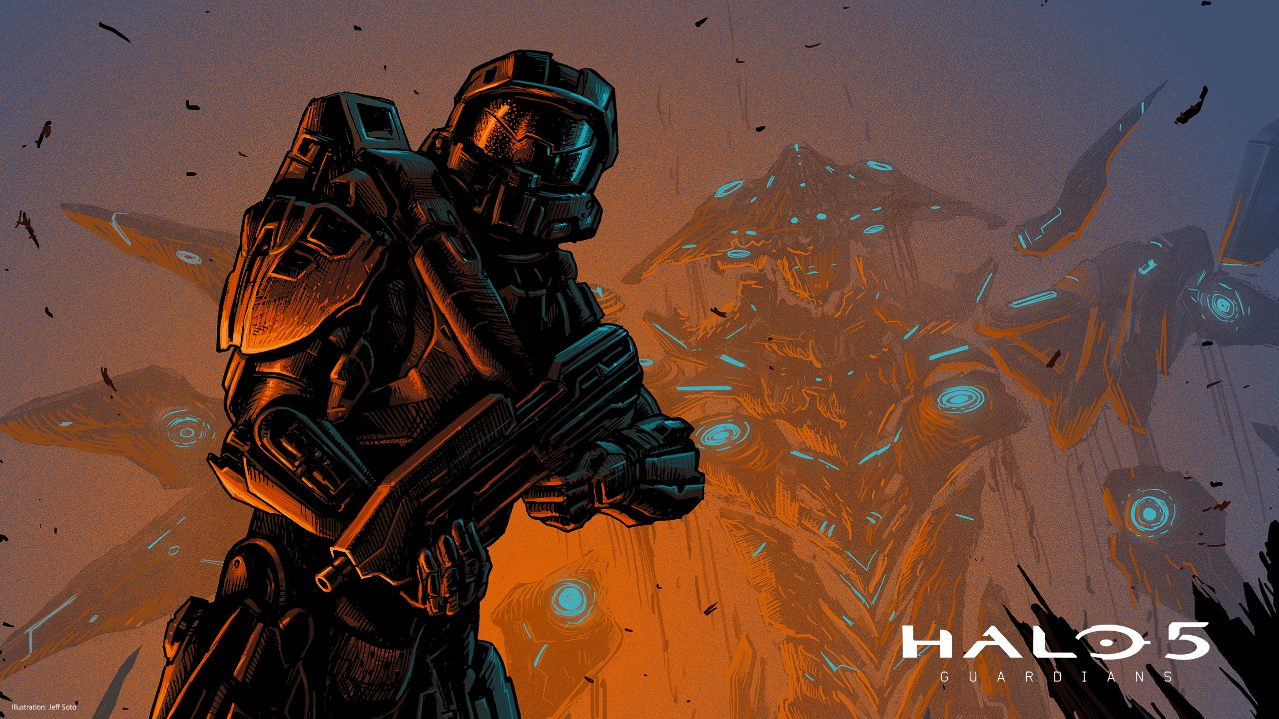 Video Games Futuristic Armor Halo Master Chief Spartans Halo Halo 5 Guardians Soldier UNSC Digital A 2560x1440