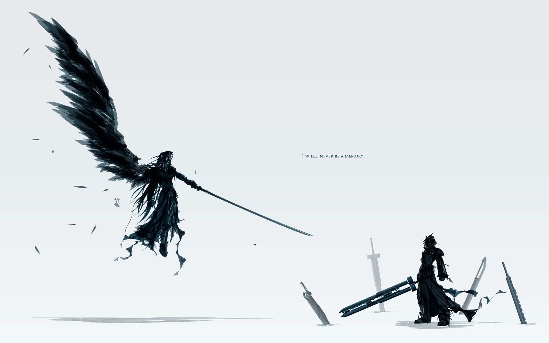 Cloud Strife Sword Sephiroth Final Fantasy Final Fantasy Ff7 Devil 1920x1200
