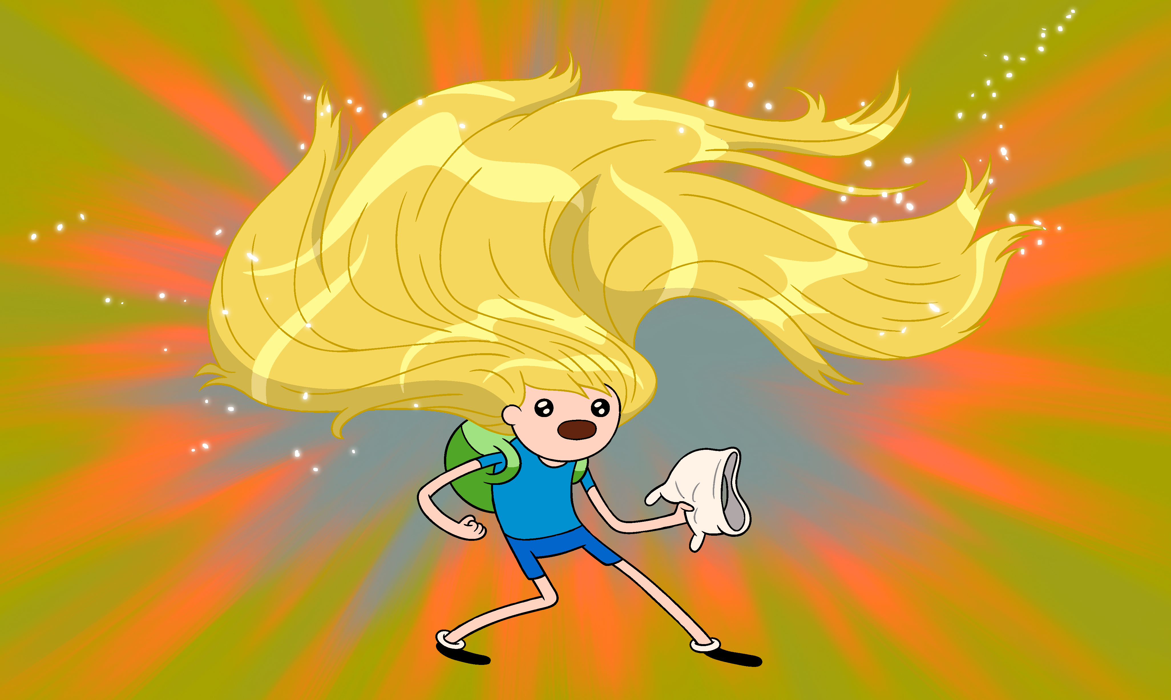 Adventure Time Finn The Human Cartoon 4104x2454