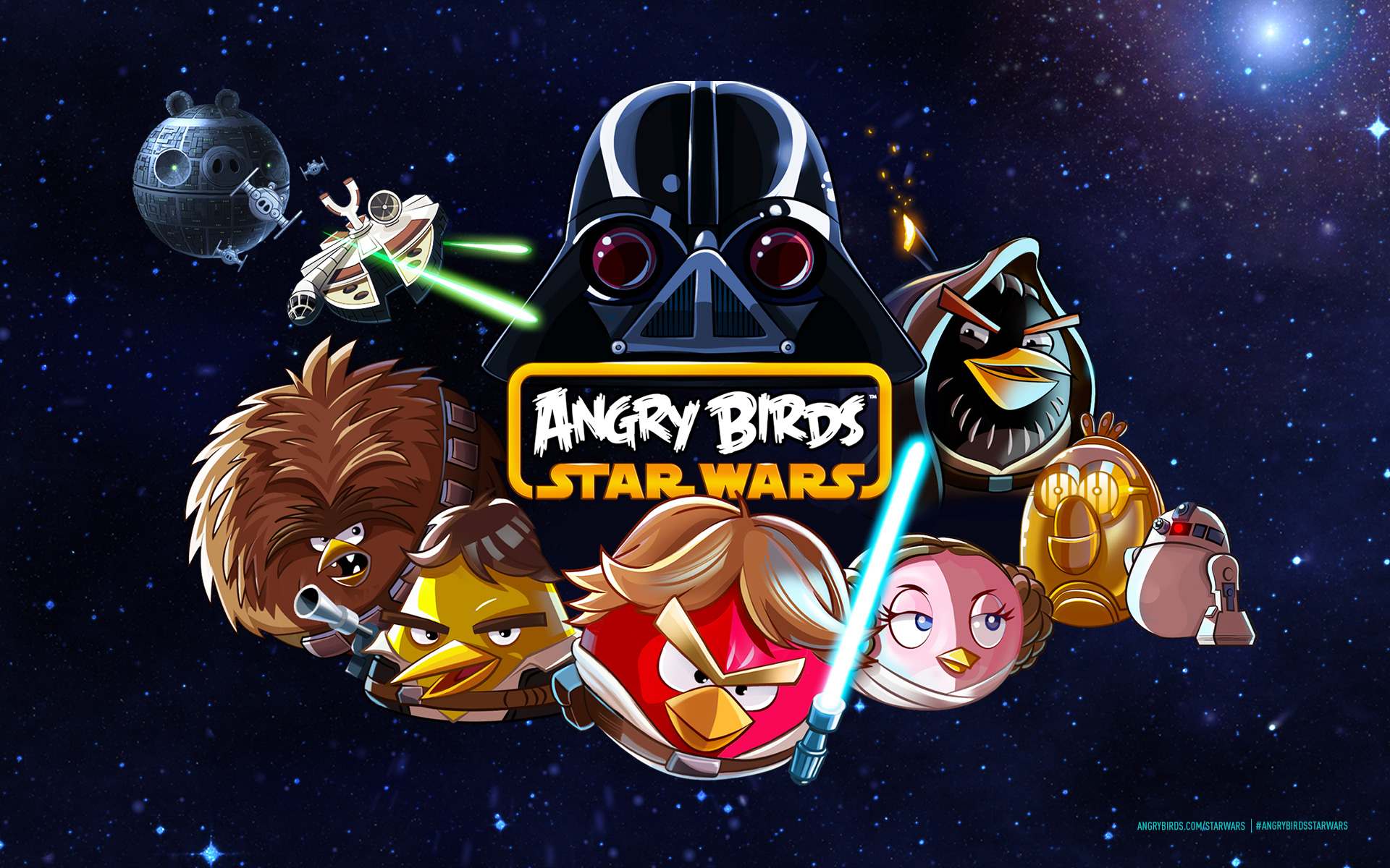 Game Star Wars Angry Birds Bird 1920x1200