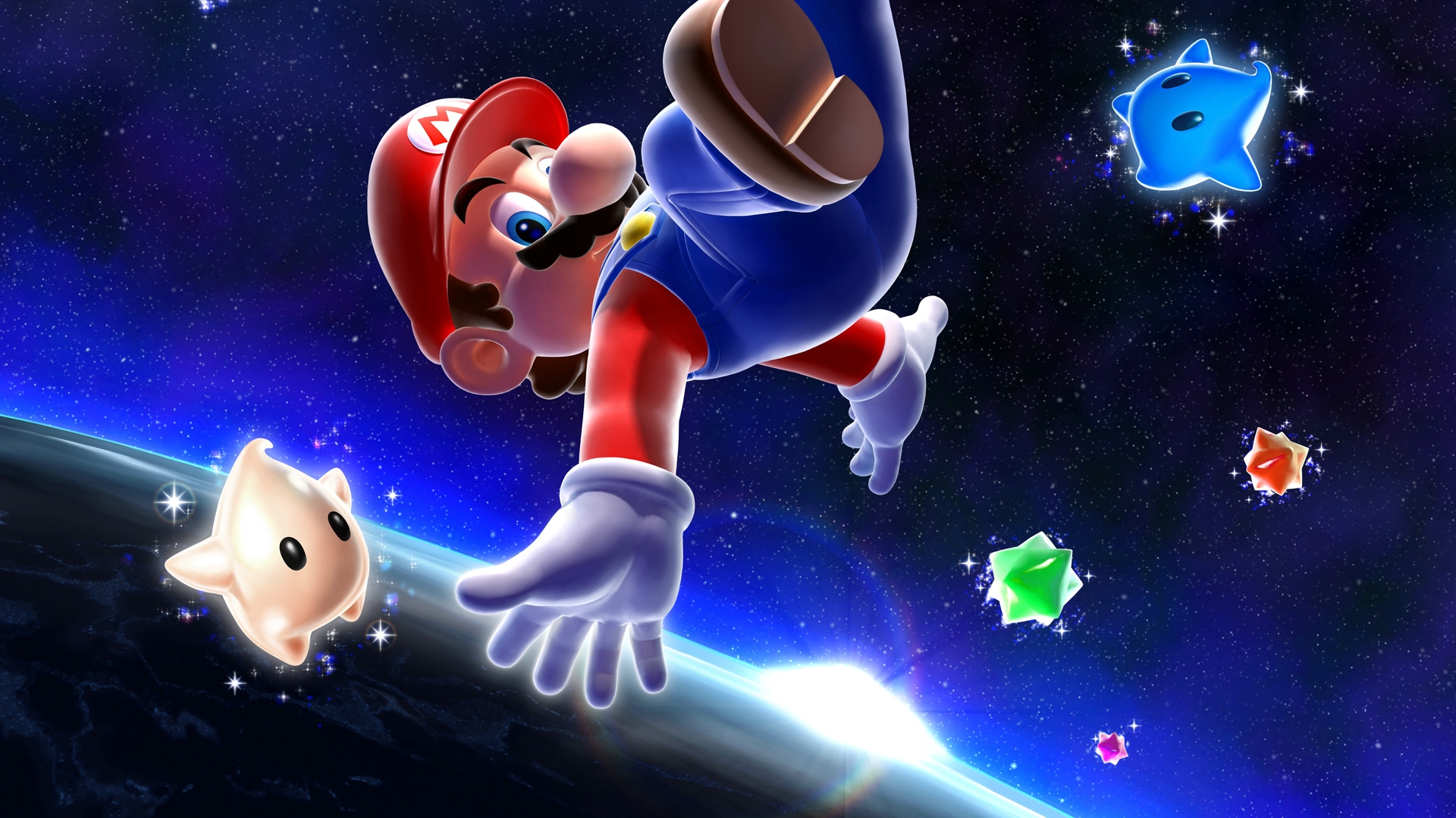 Video Game Super Mario Galaxy 1920x1080