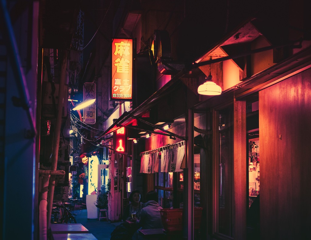 Masashi Wakui Japan Night Street 1024x791