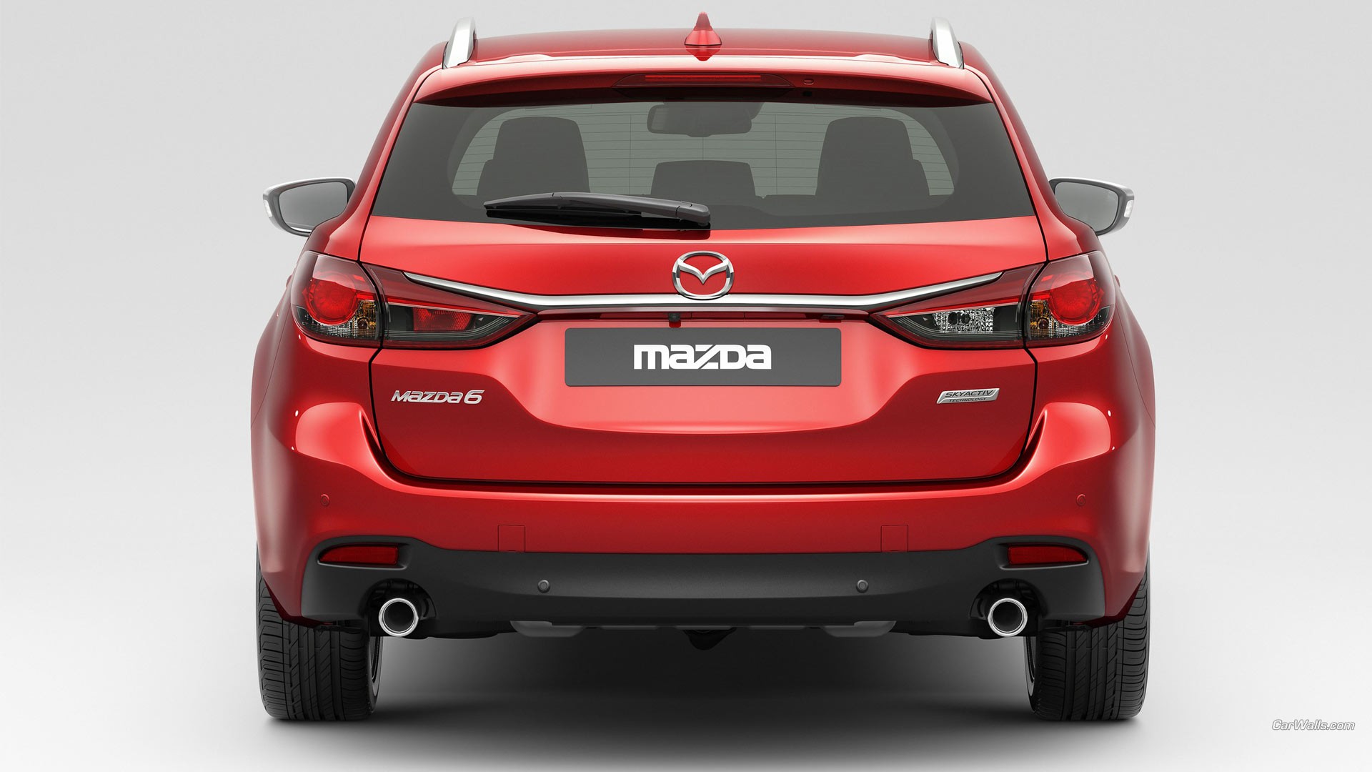 Mazda 6 Red Cars Vehicle Mazda Car 1920x1080