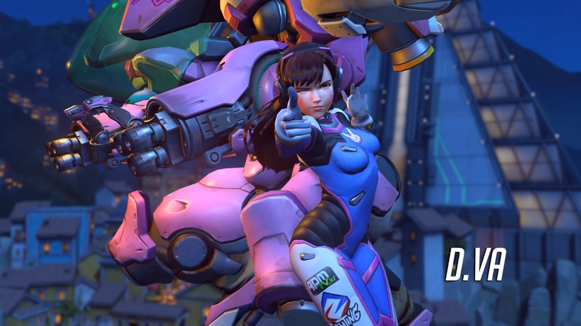 Overwatch Anniversary D Va Overwatch Overwatch 1920x1080