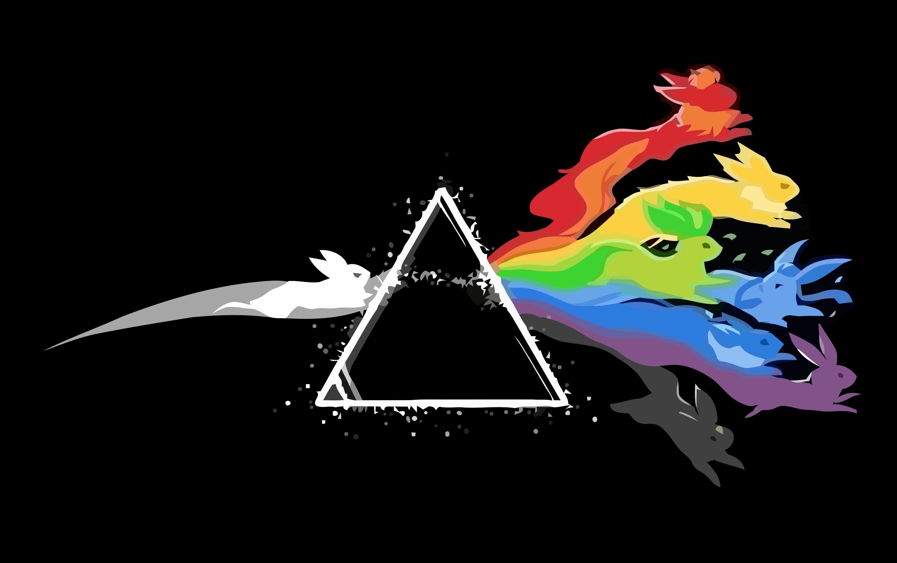 Pokemon Pink Floyd The Dark Side Of The Moon 3000x1884