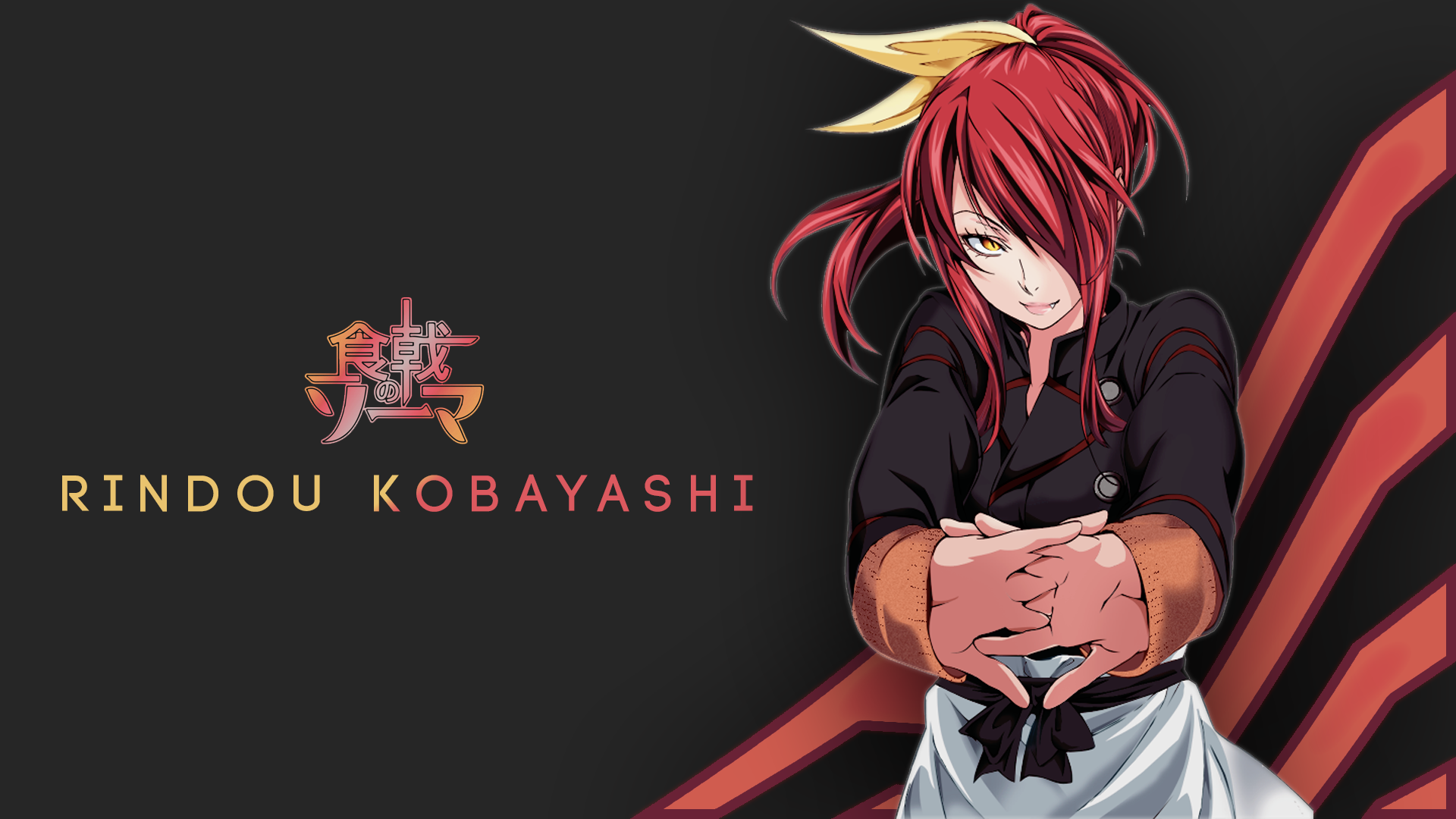 Shokugeki No Souma Anime Girls Rind Kobayashi 1920x1080