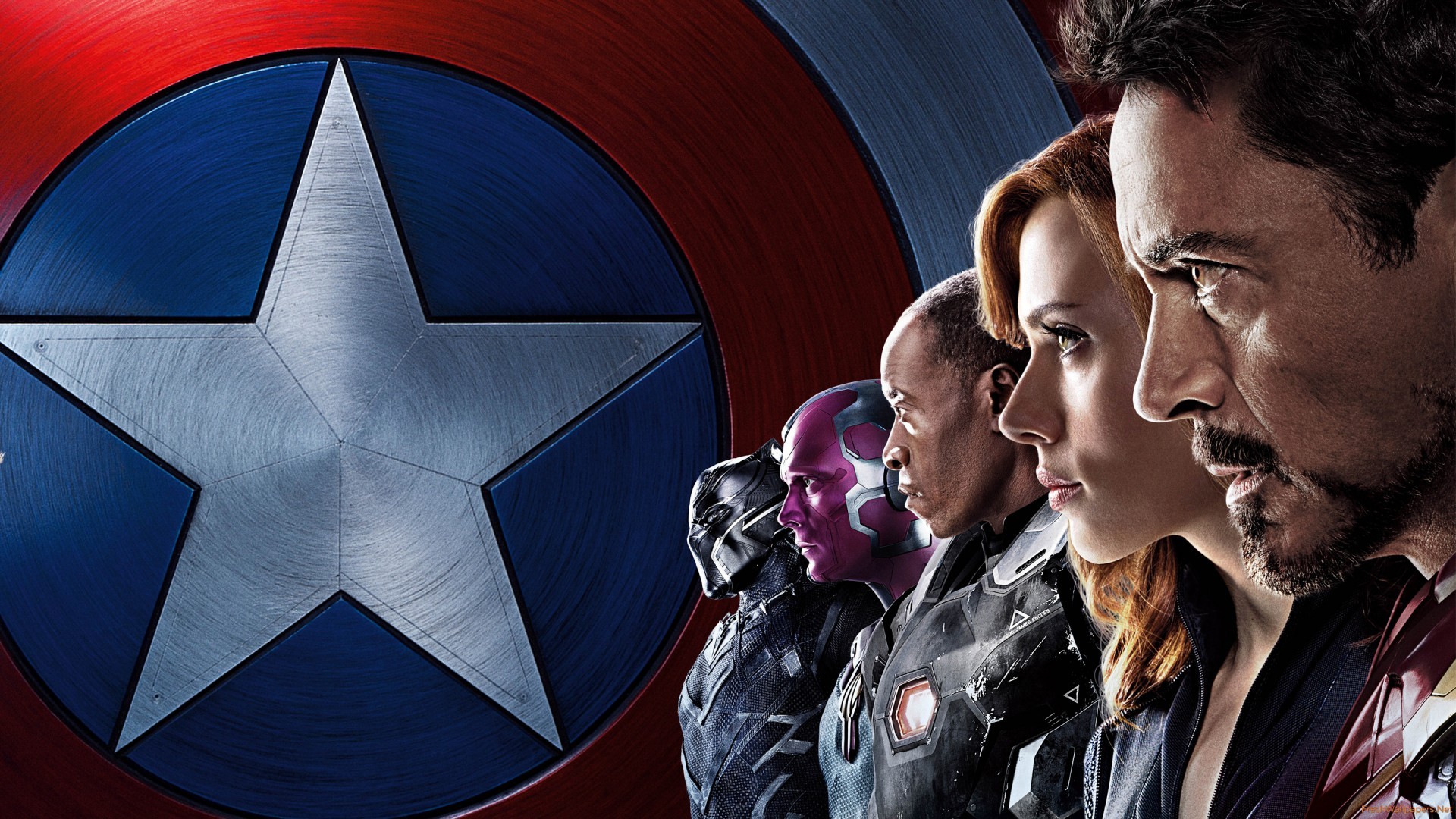 Captain America Civil War The Avengers MCU Marvel Cinematic Universe Movies  Marvel Comics Iron Man B Wallpaper - Resolution:1920x1080 - ID:428256 -  