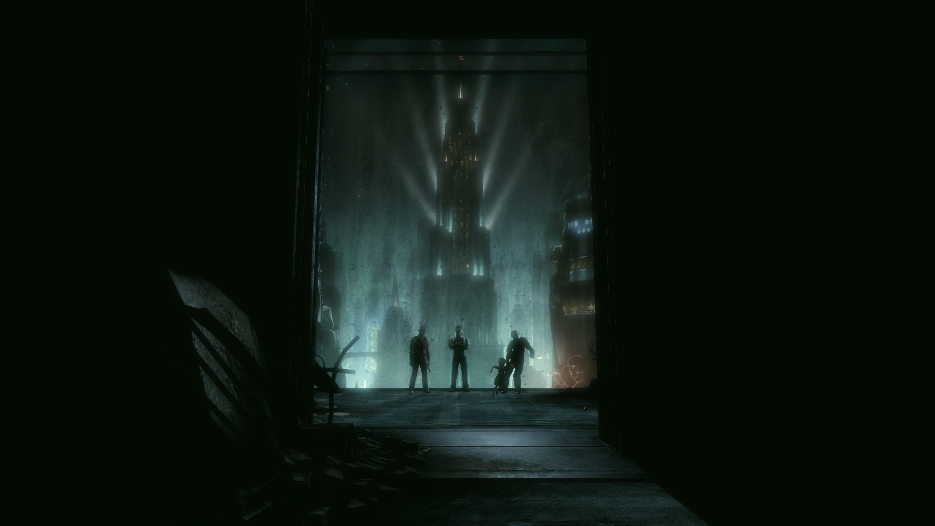 Video Games Screen Shot BioShock Infinite Burial At Sea Rapture 1920x1080