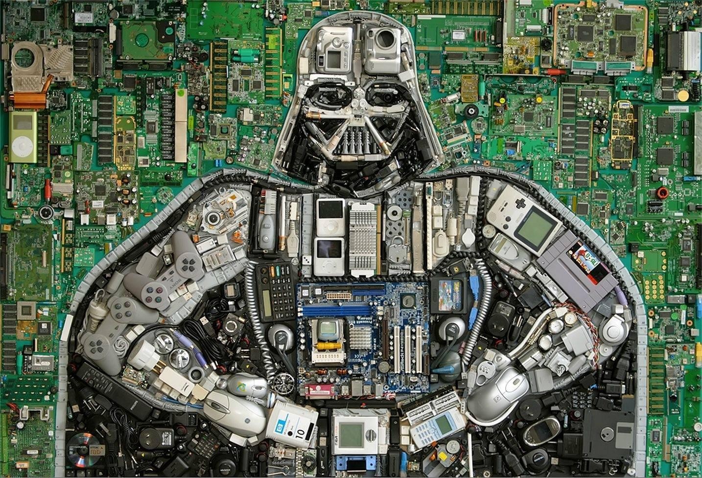 Star Wars Motherboards Darth Vader Circuit Boards Hardware Nintendo Controllers Ipod Computer Mice F 1434x977