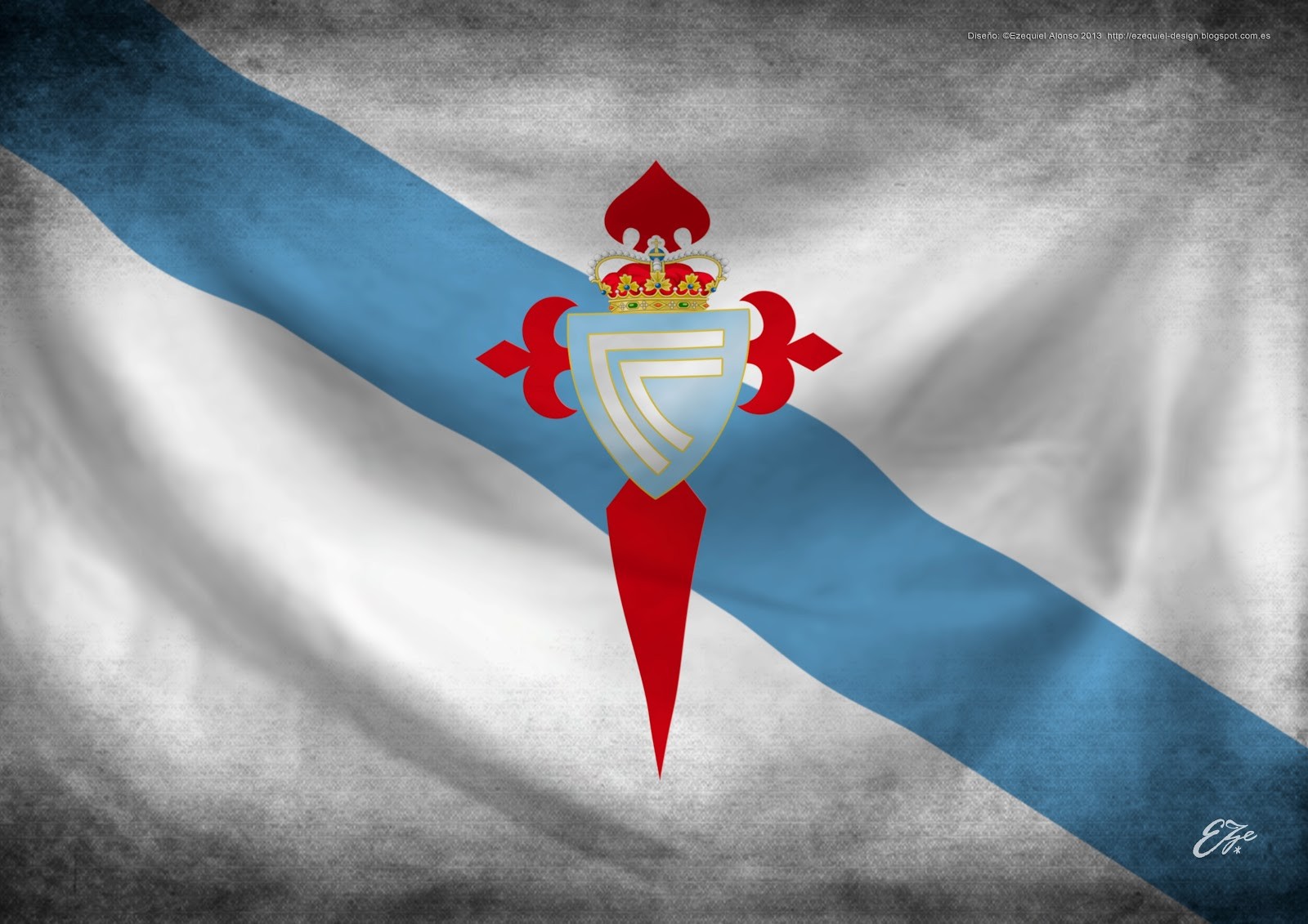 Galicia Celta De Vigo Flag Soccer 1600x1131
