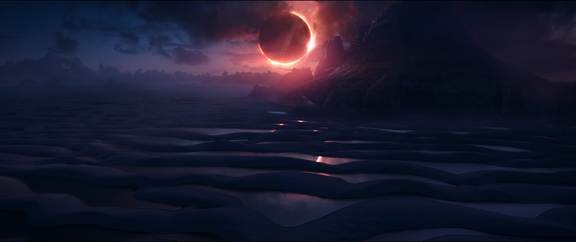Avengers Infinity War Planet Solar Eclipse The Avengers 1920x808