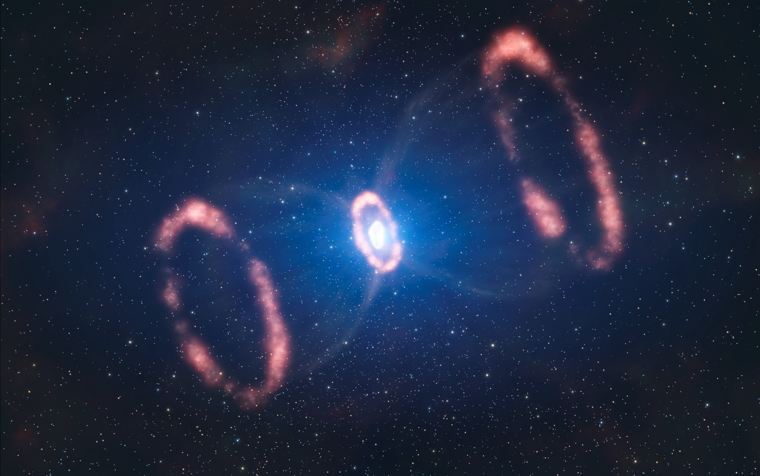 Space Destruction Supernova Explosion Stars 2550x1600
