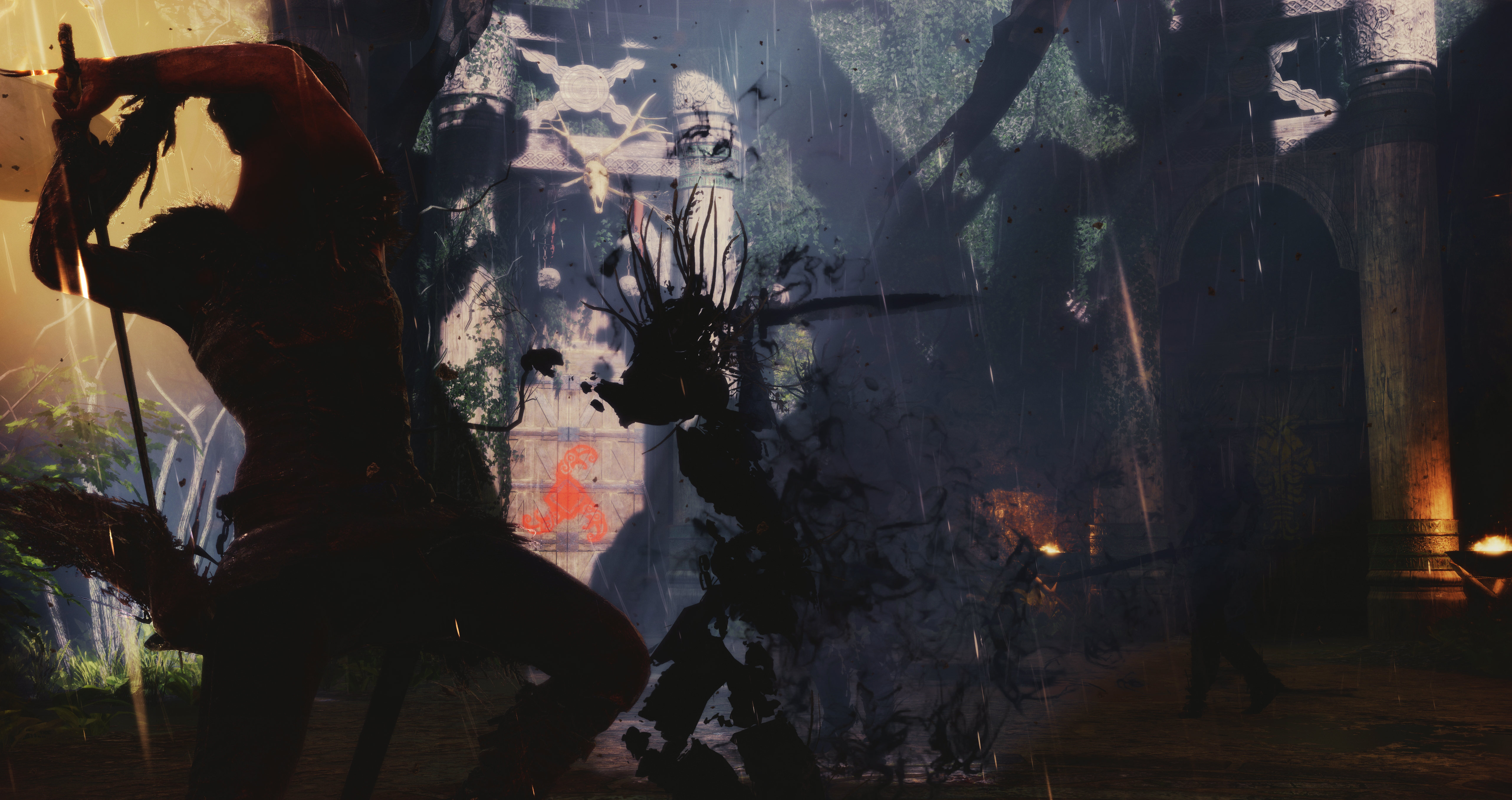 Hellblade Senuas Sacrifice Screen Shot Nvidia Ansel Enemy Sword Senua 5128x2712