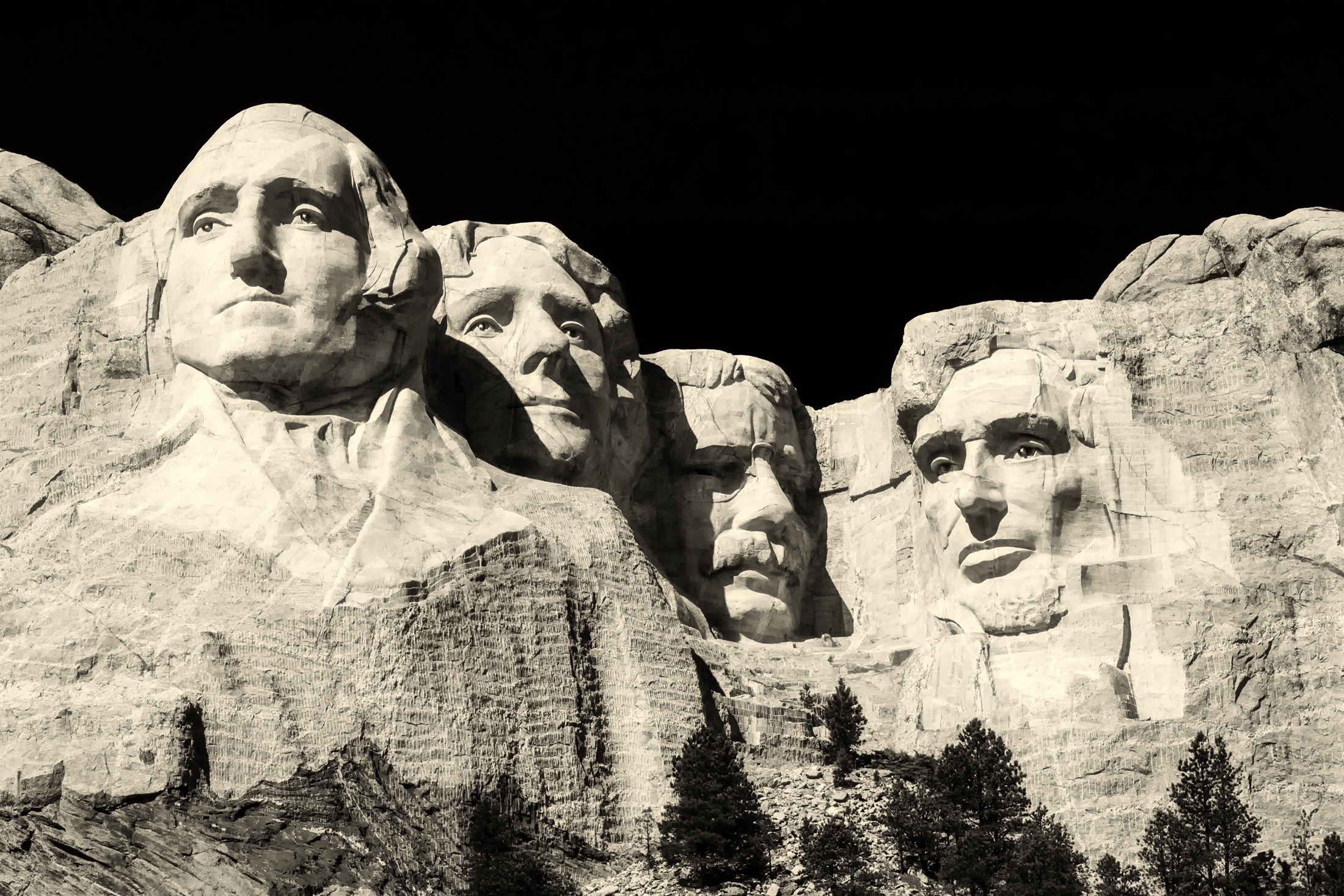 Monument Mount Rushmore President Rock Sculpture USA Memorial 2200x1467