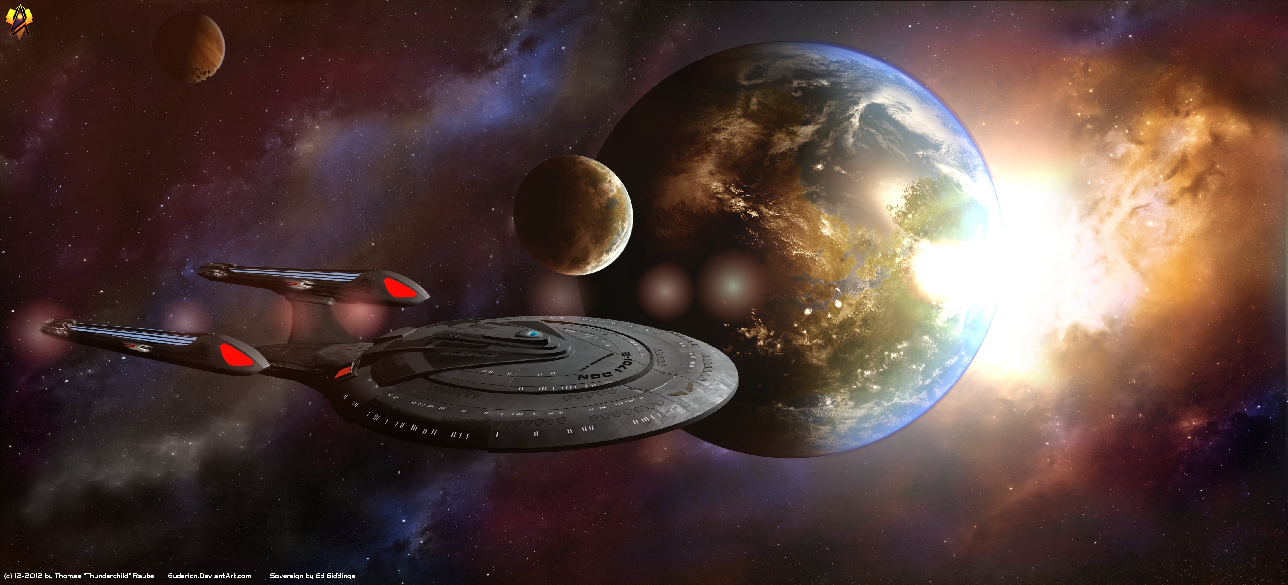 Star Trek Sci Fi Enterprise Star Trek Space 4400x2000