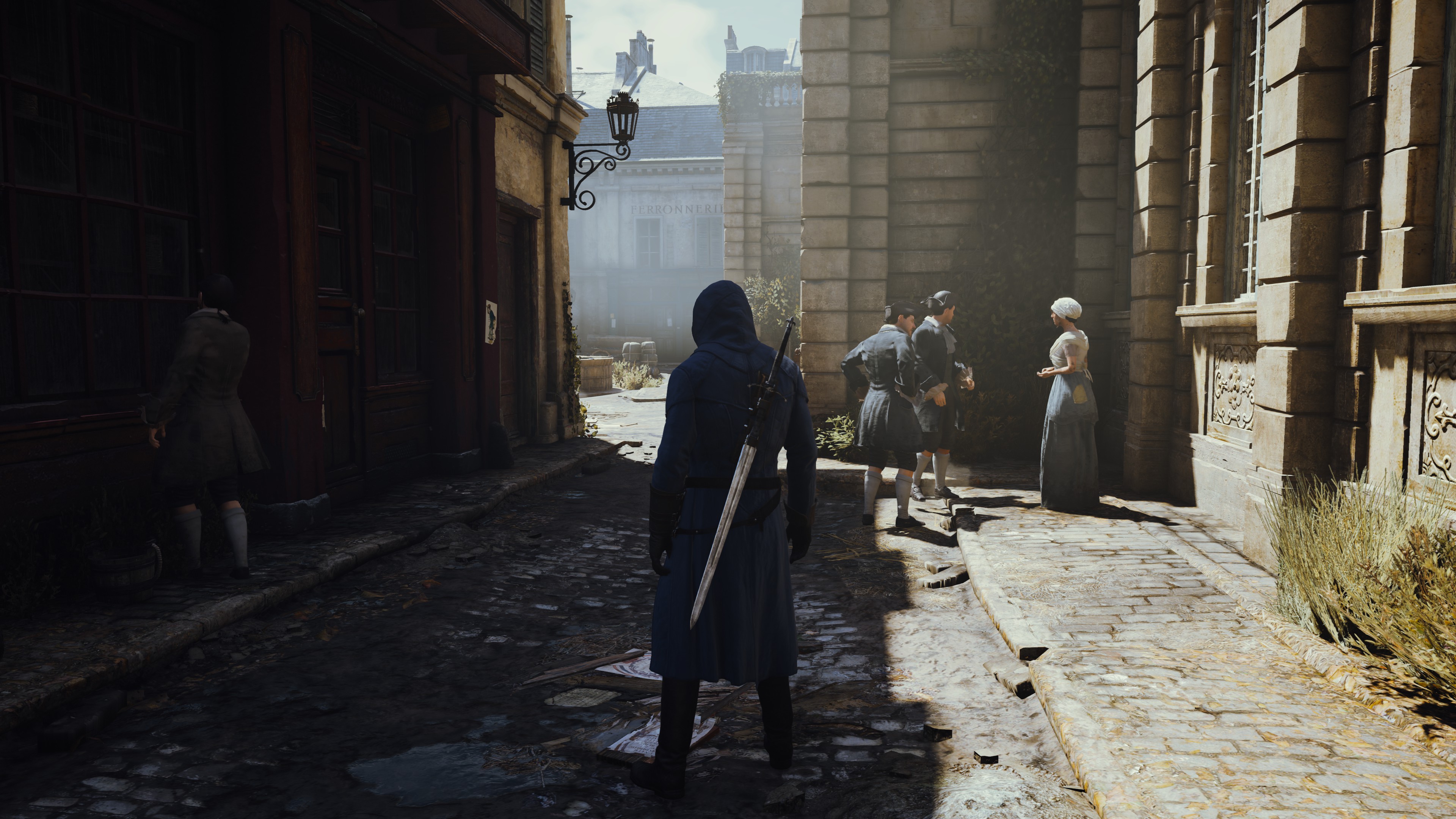 Assassins Creed Unity Arno Dorian Video Games Hunter 3840x2160