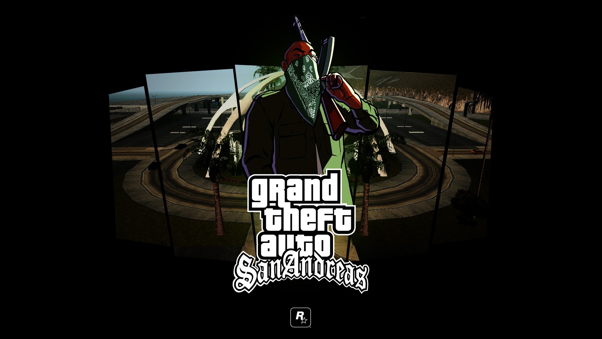 Grand Theft Auto San Andreas Rockstar Games Video Games PlayStation 2 1920x1080