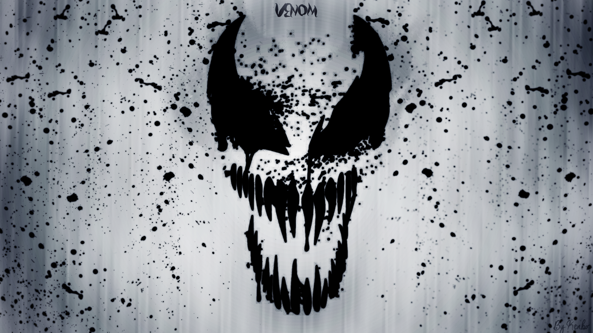 Venom Spider Man Symbiote Riot Symbiote Eddie Brock Logo 1920x1080